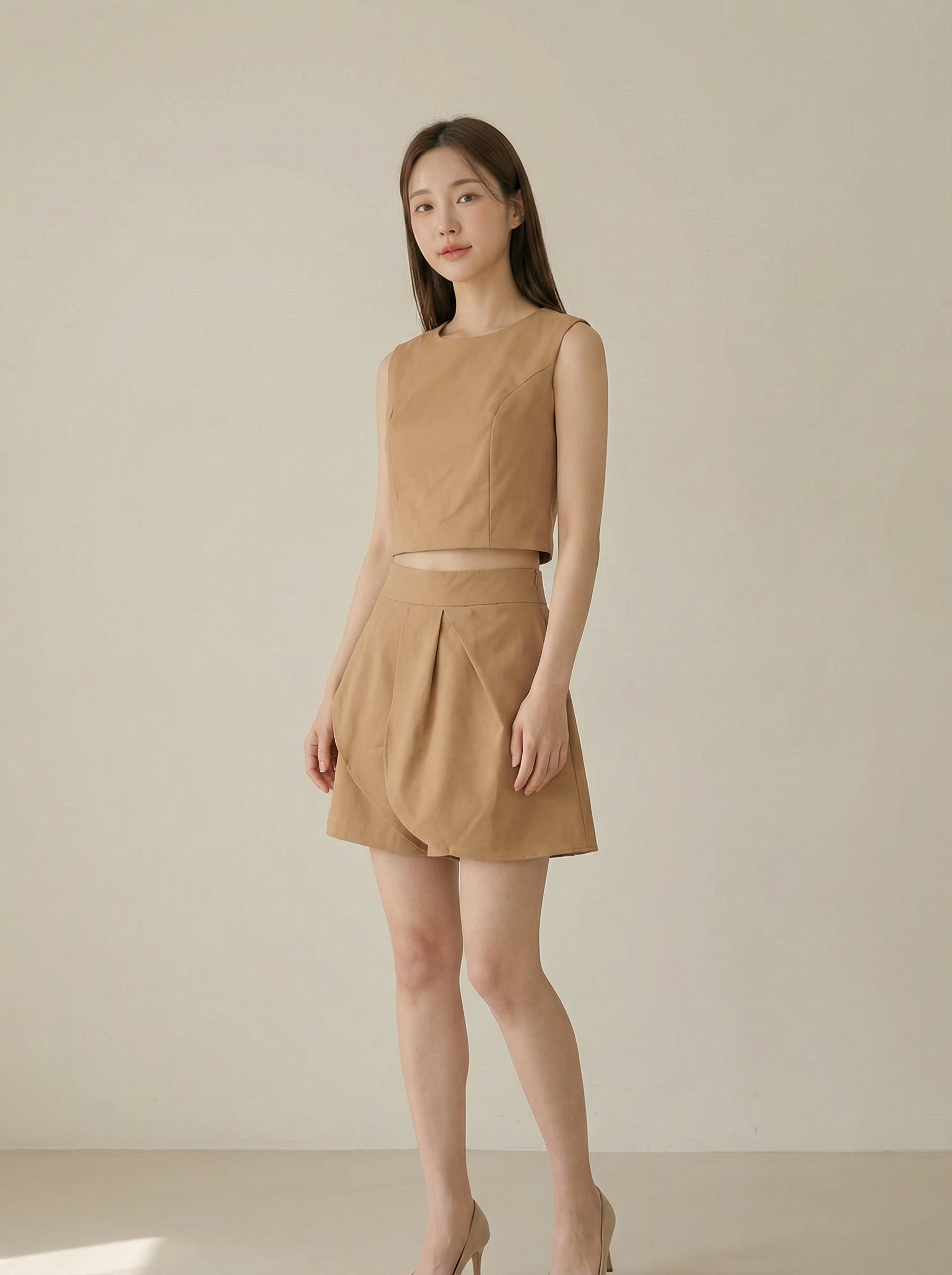 气质通勤风两件套 (ST21618)