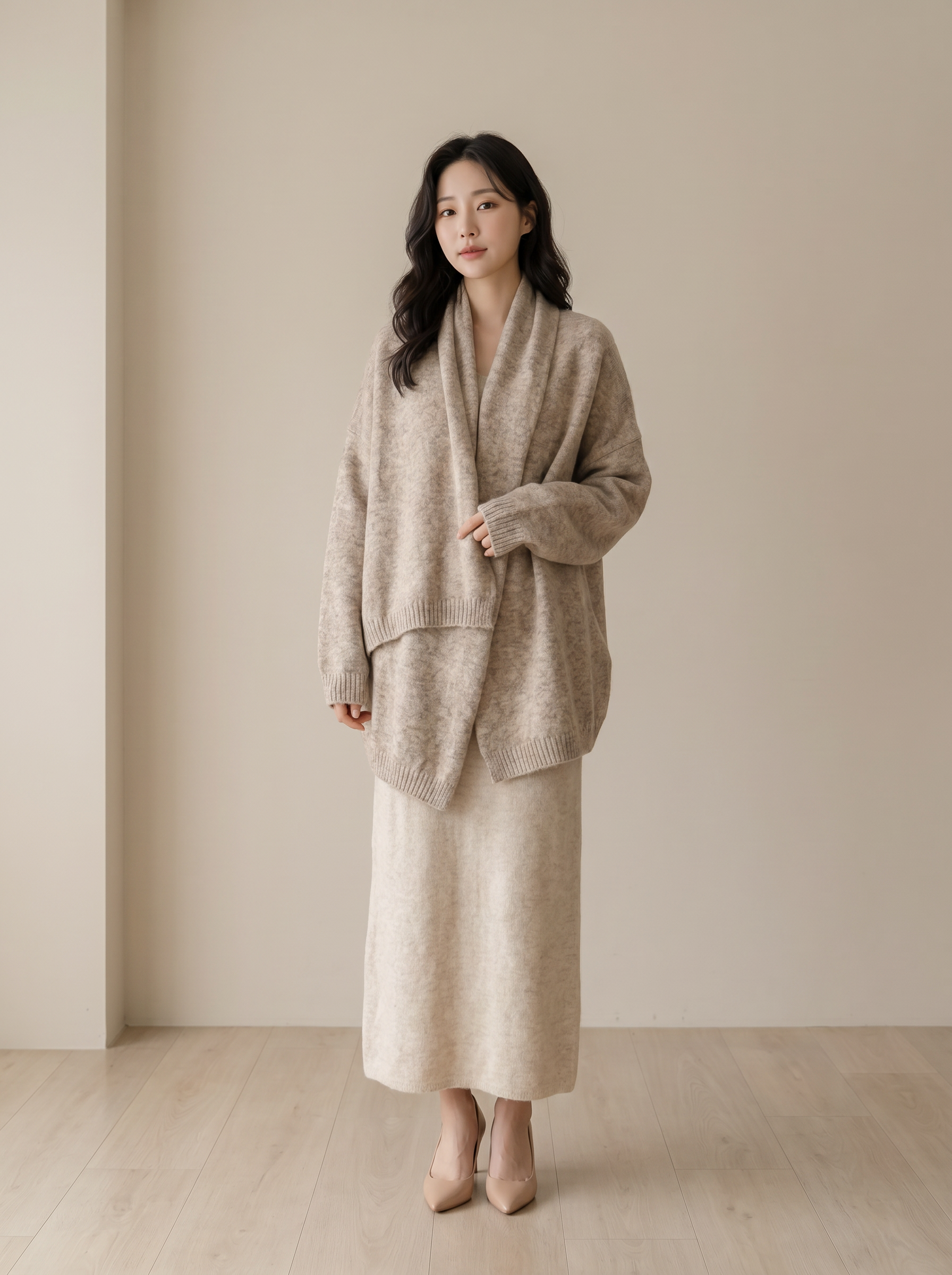 韩版冬装两件套装 (S6530)