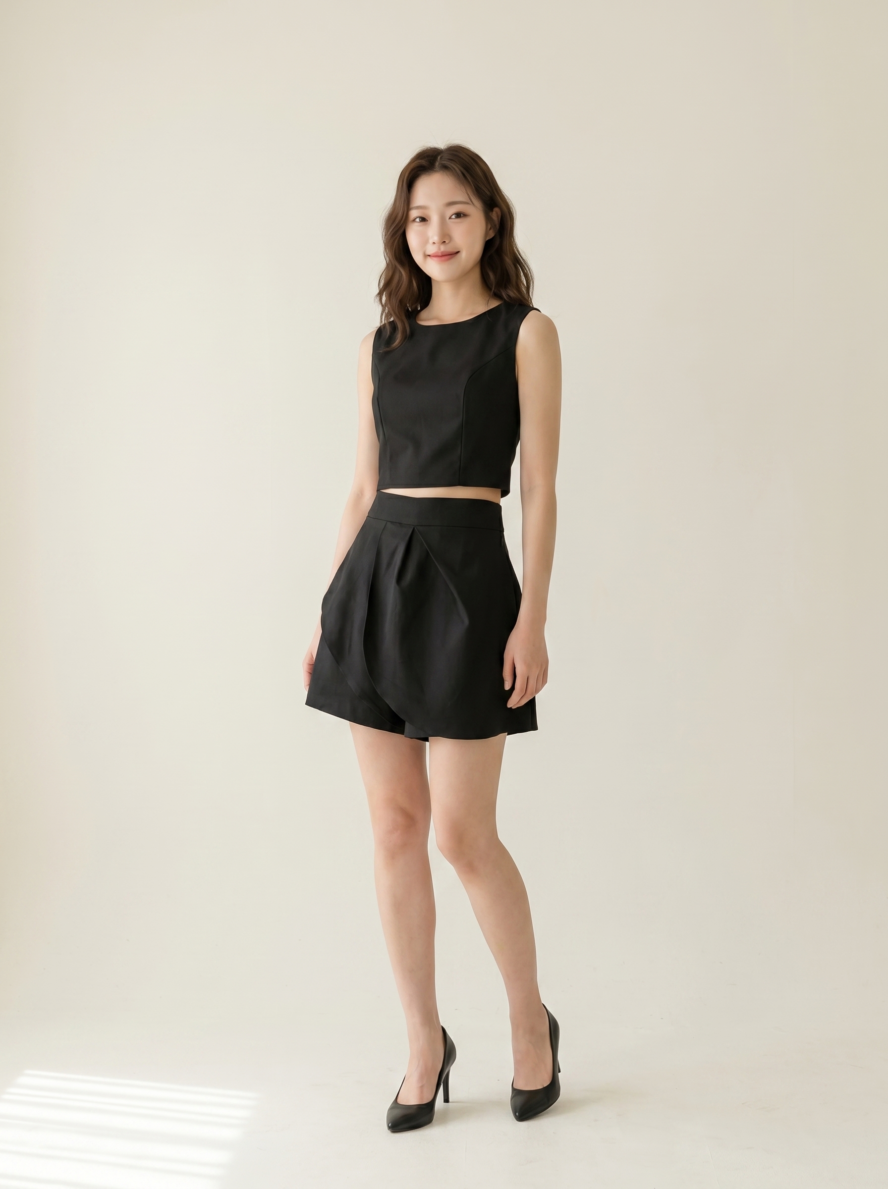 气质通勤风两件套 (ST21618)