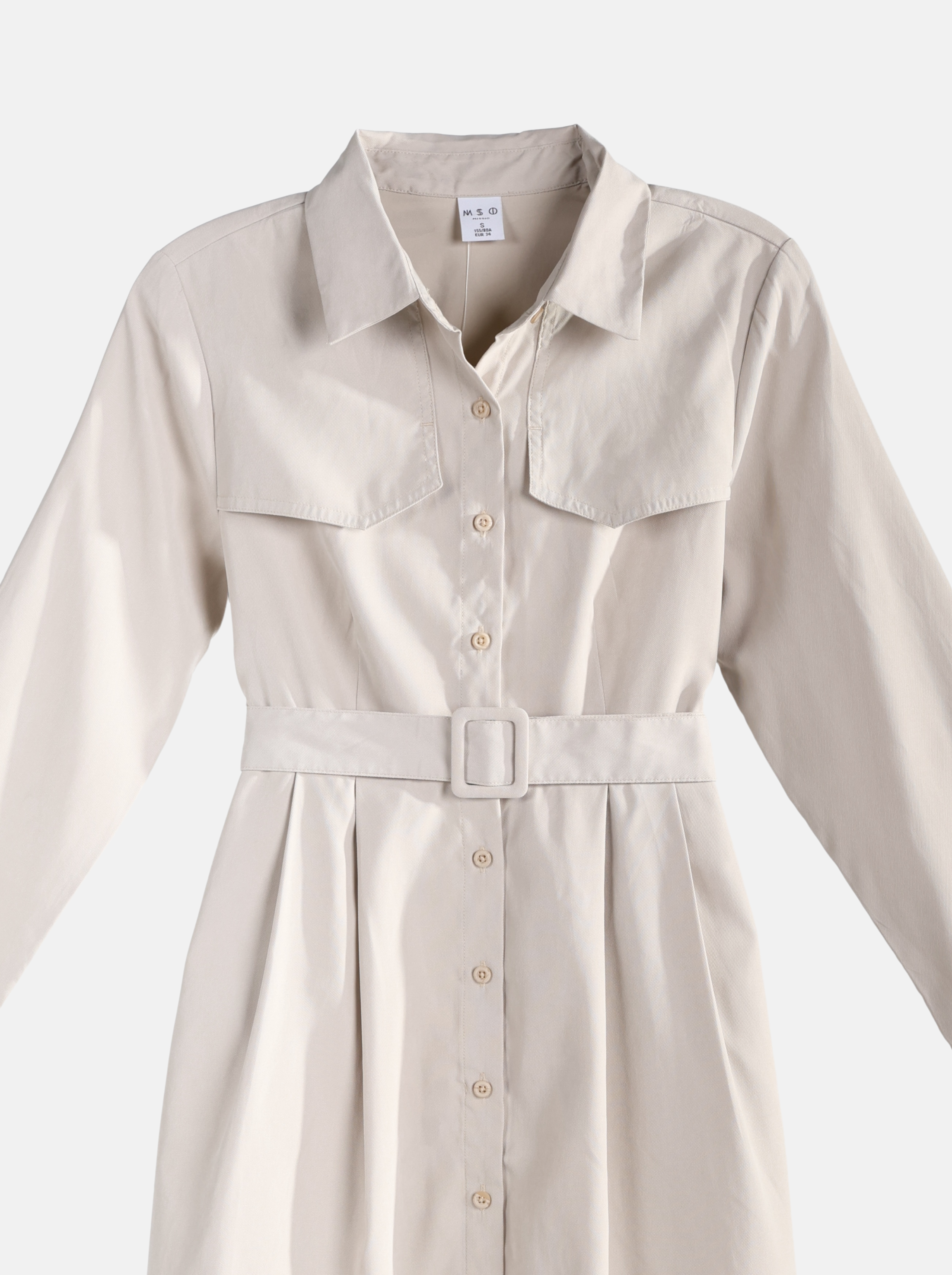 Women's Office Wear Button Up Dress (YS30101)