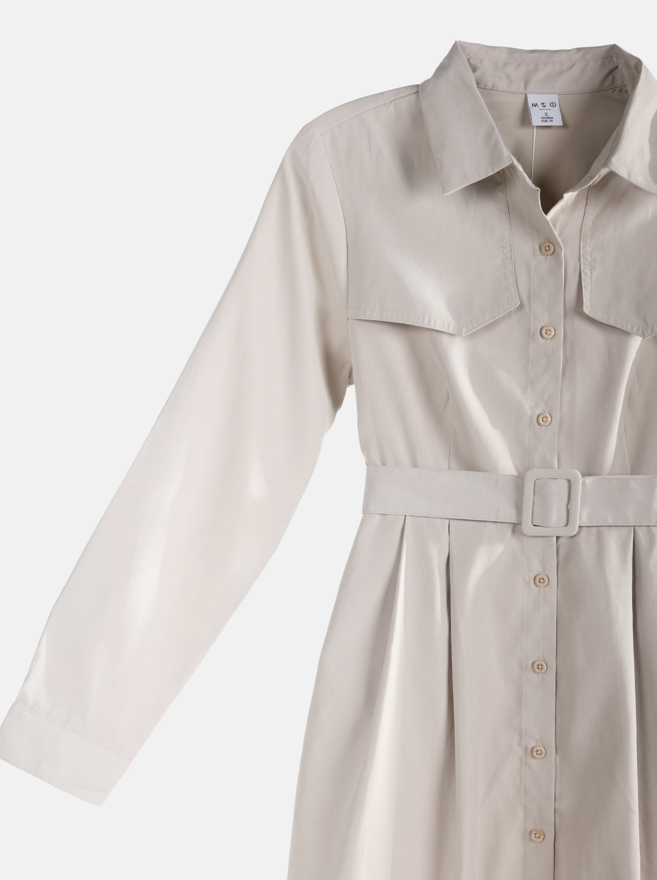Women's Office Wear Button Up Dress (YS30101)