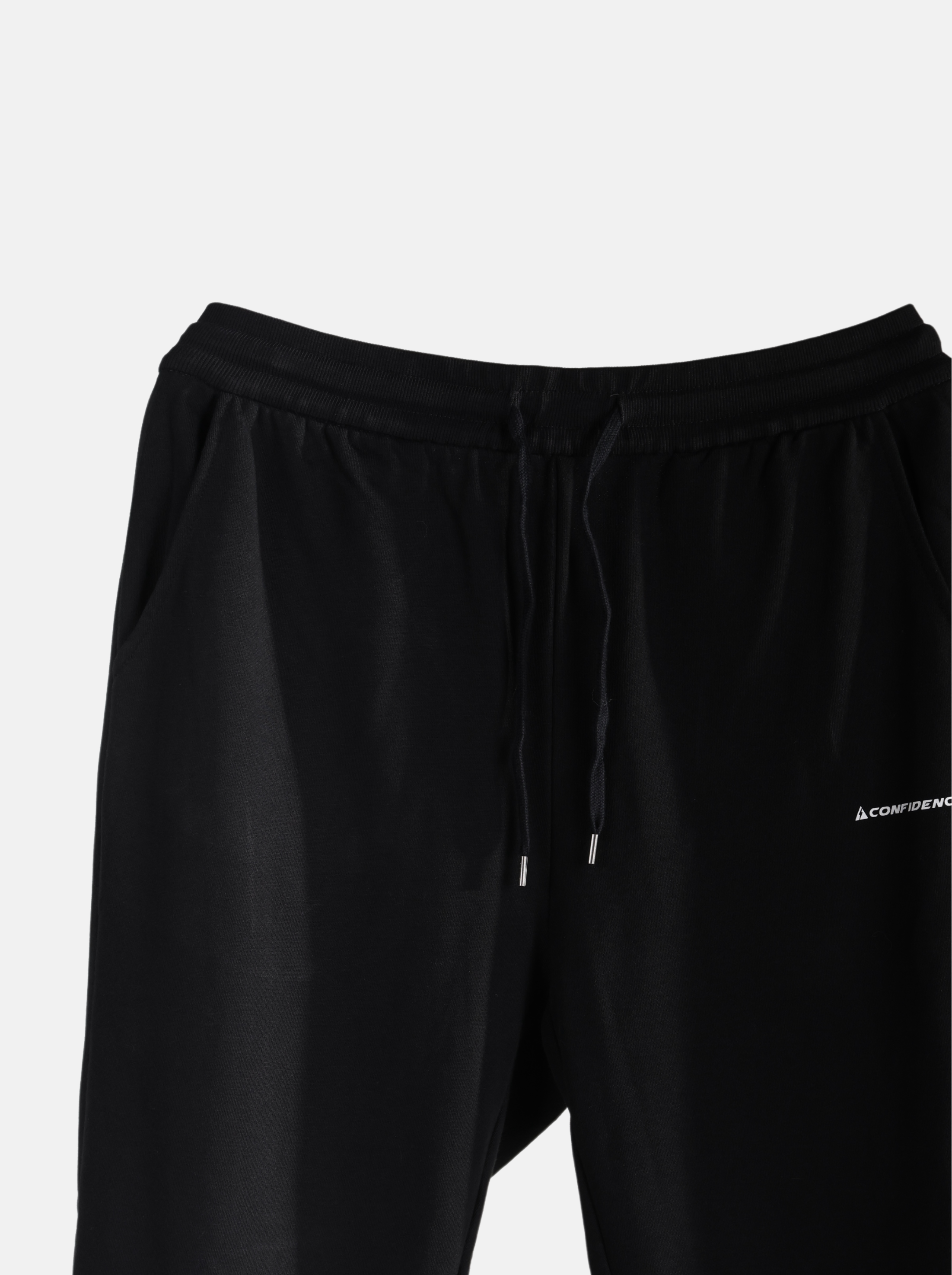 Men's Knitted Joggers with "CONFIDENCE" Print (YS30126)