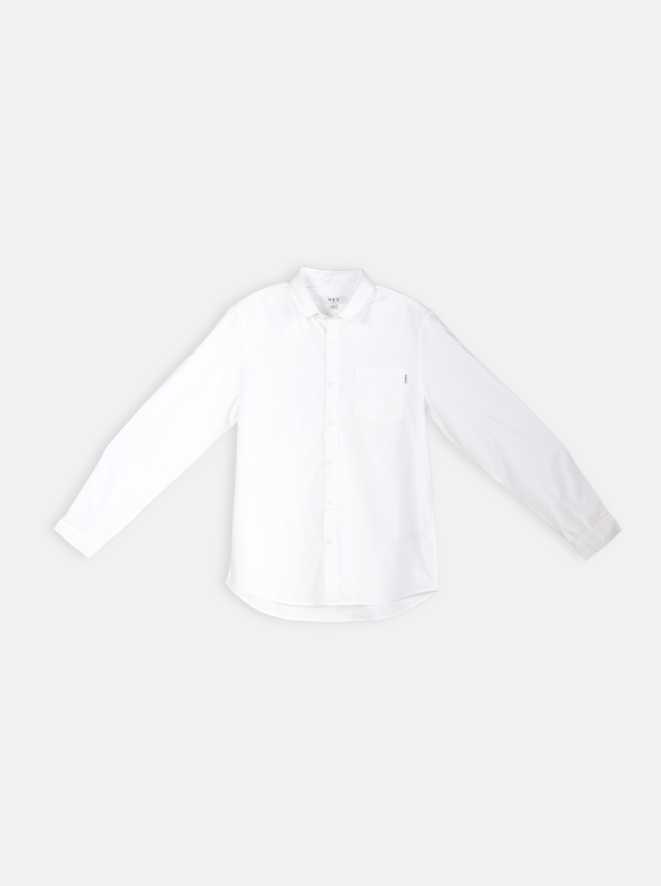 Men's Solid Colour One Side Pocket Button-up Shirt  (YS30128)