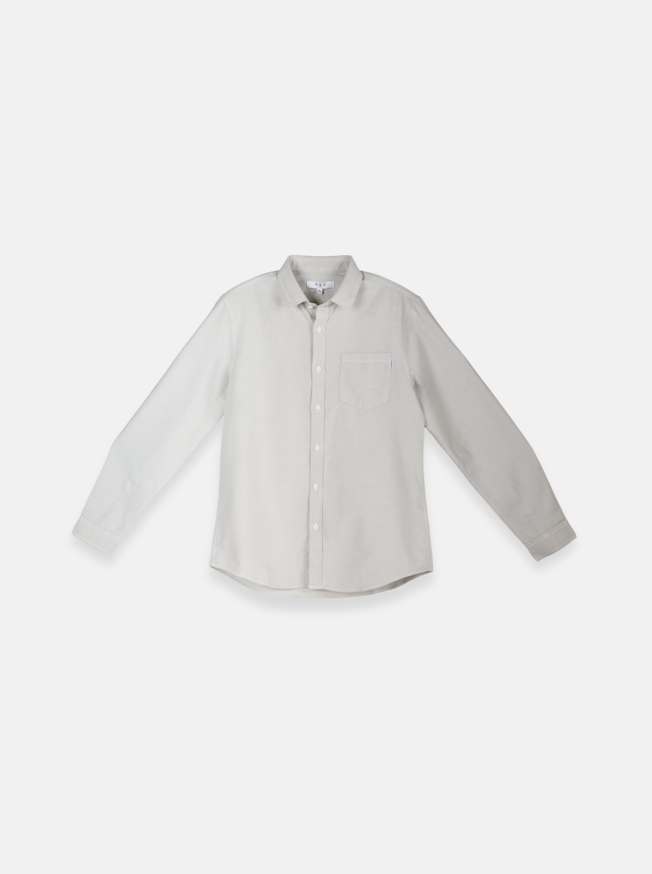 Men's Solid Colour One Side Pocket Button-up Shirt  (YS30128)