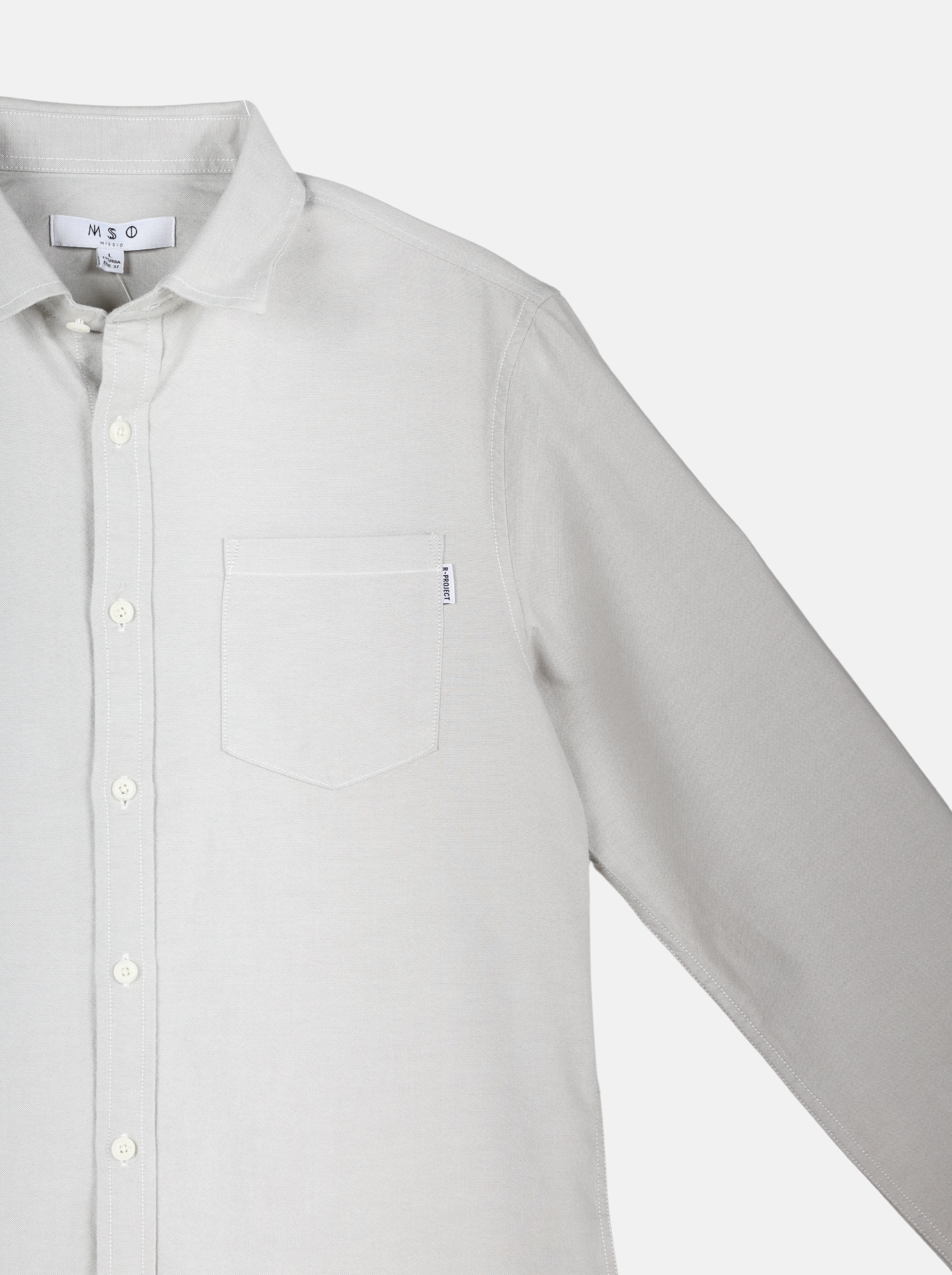 Men's Solid Colour One Side Pocket Button-up Shirt  (YS30128)