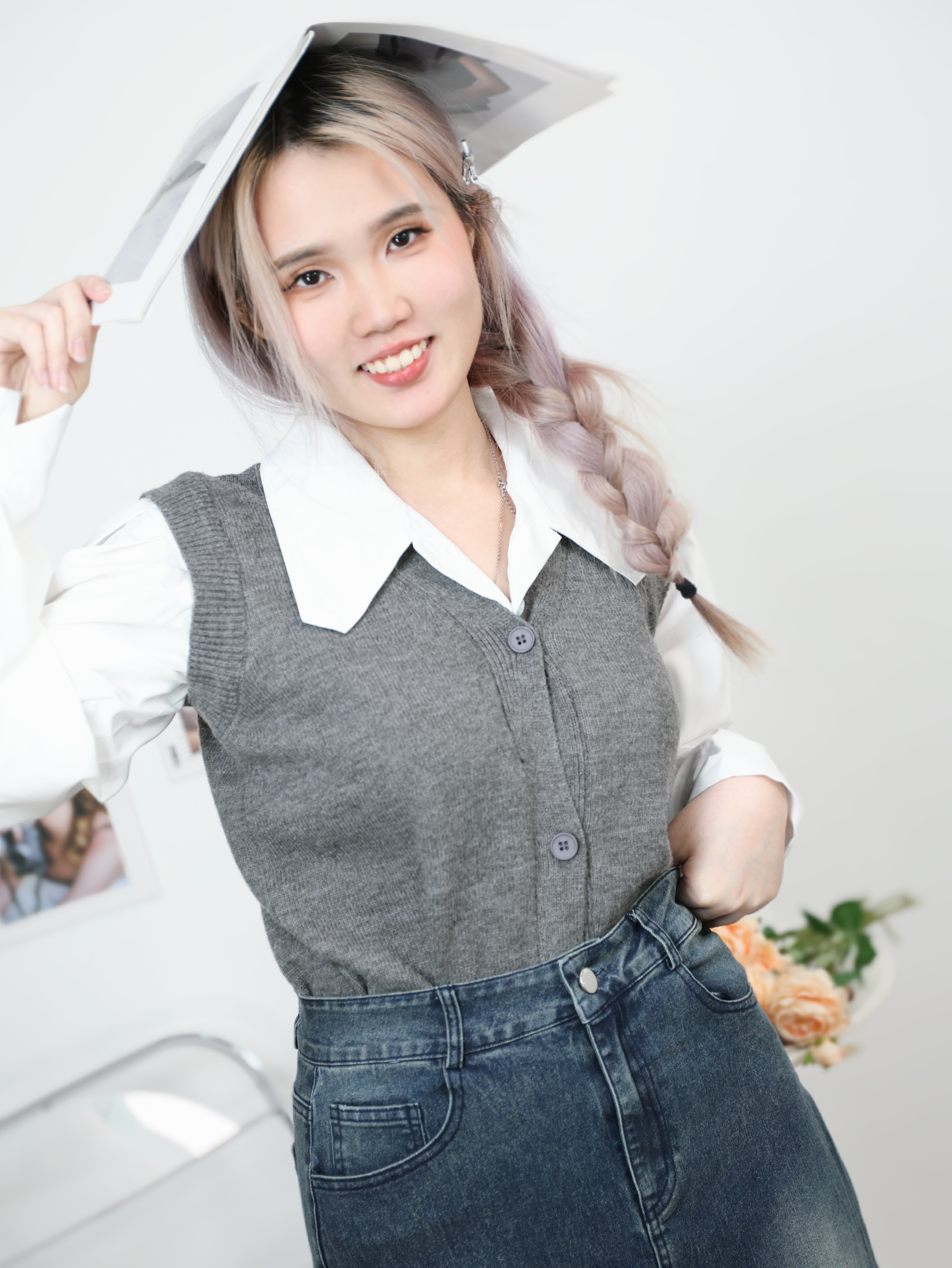 【LBP独家】百搭显瘦A字半身裙 (J3511)-La'Belle Fashion Boutique Sdn Bhd