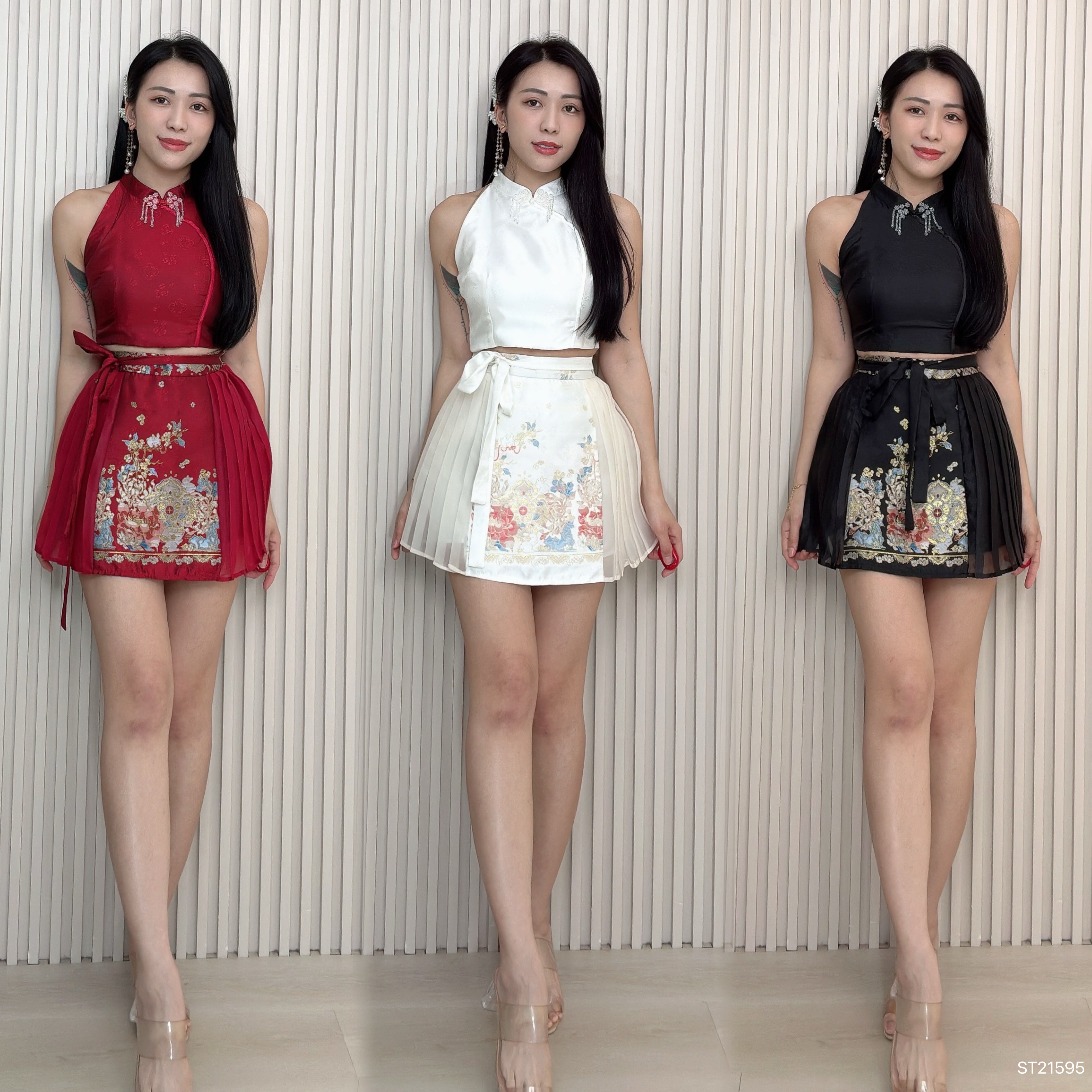 【预购PRE-ORDER】【LBP 独家新年系列】高级感气质两件套 (ST21595)