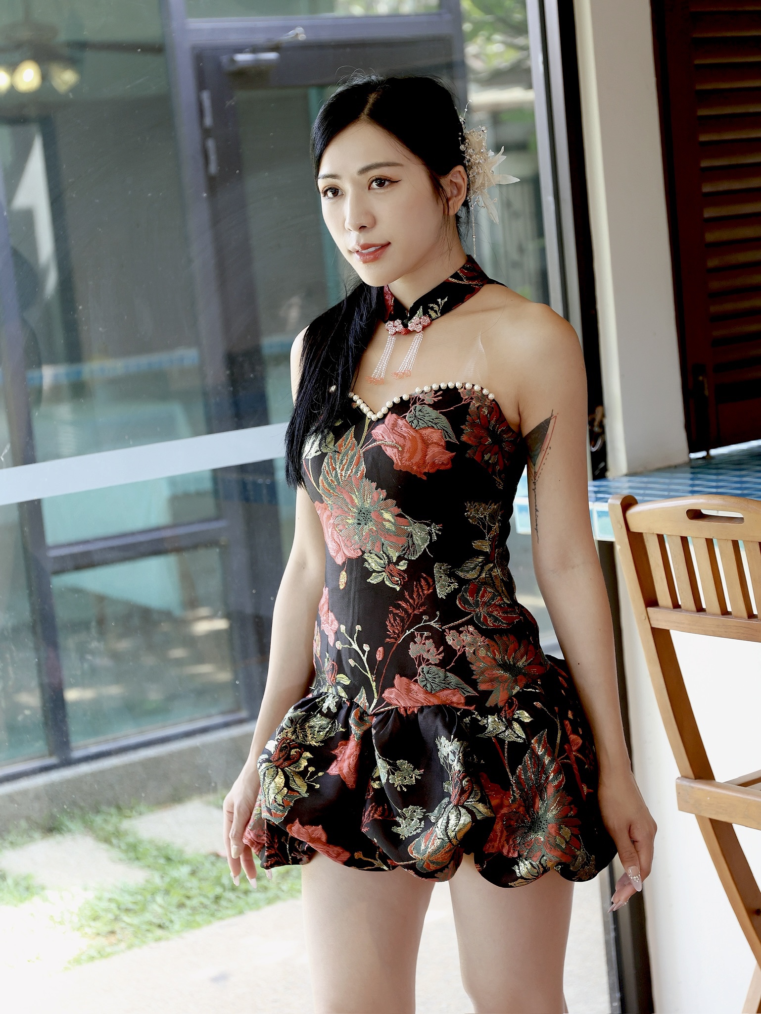 【预购PRE-ORDER】【LBP 独家新年系列】改良版国风旗袍两件套 (ST21553)