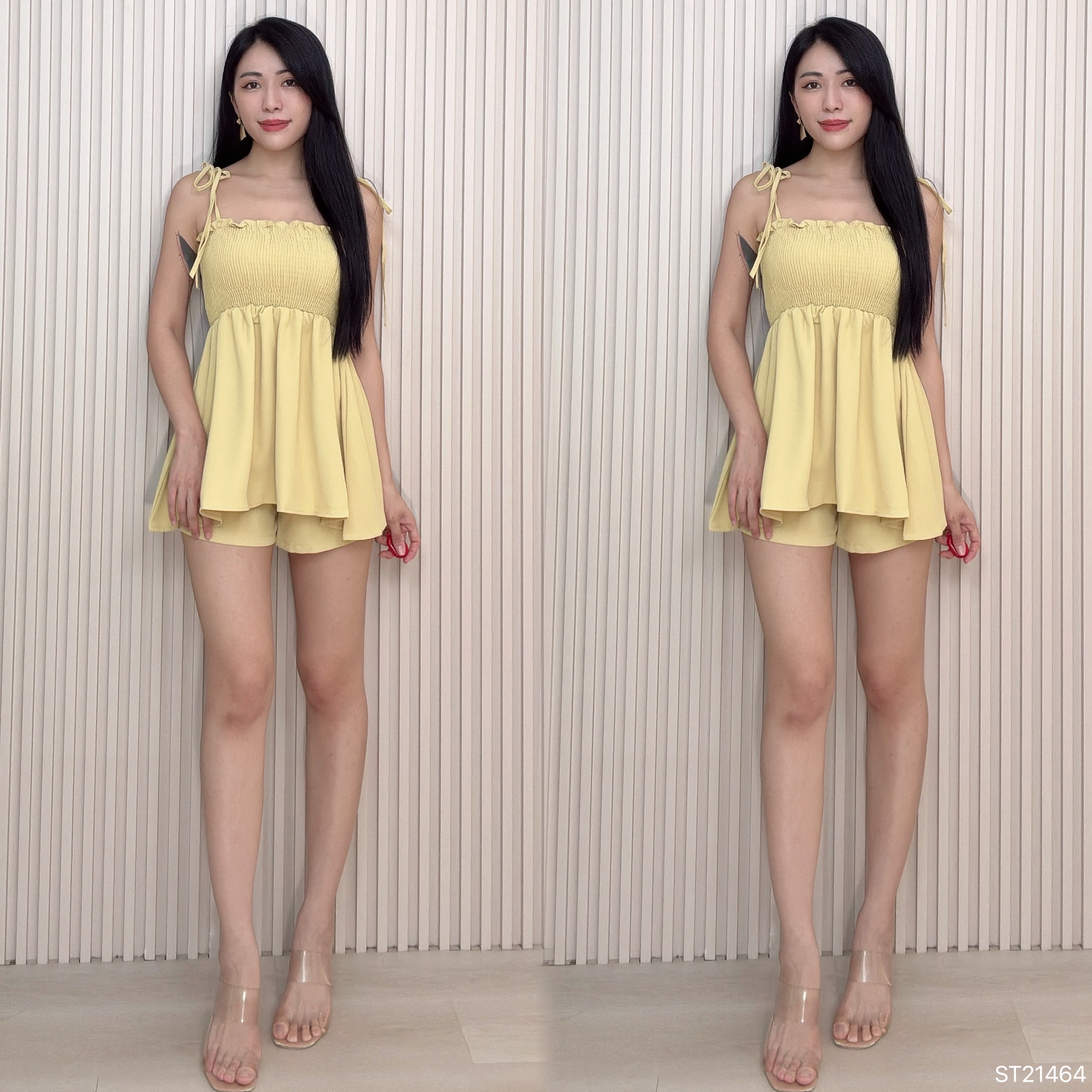 时尚度假风两件套 (ST21464)