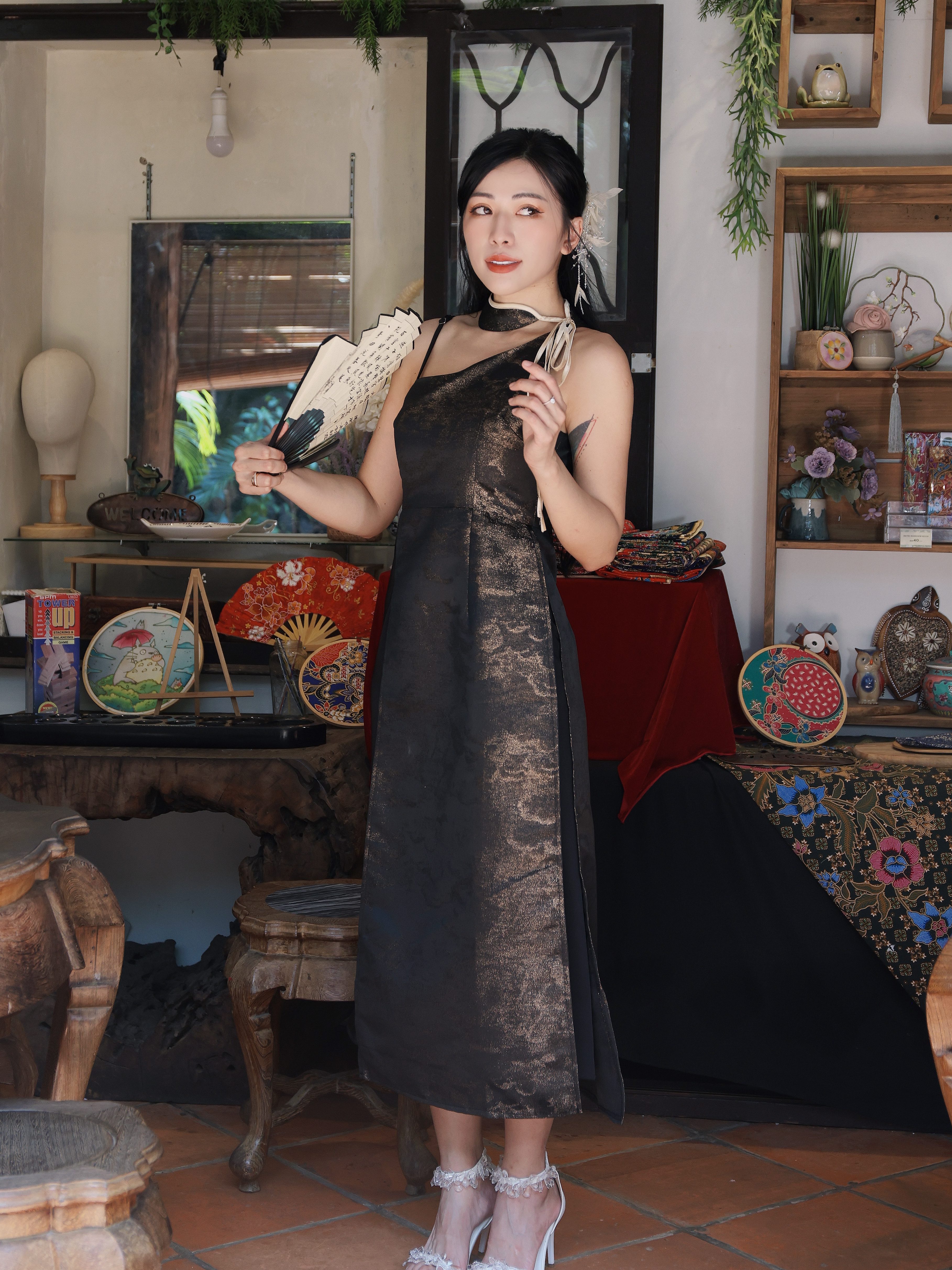 【预购PRE-ORDER】【LBP 独家新年系列】独特国风设计旗袍连身裙 (ST21522)