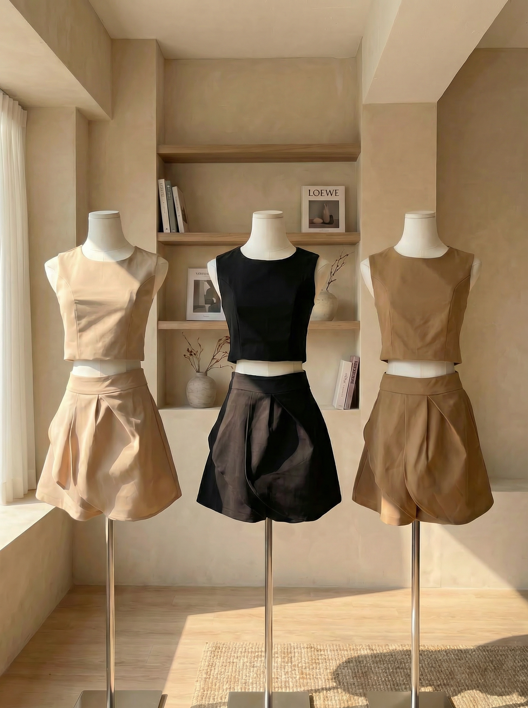 气质通勤风两件套 (ST21618)