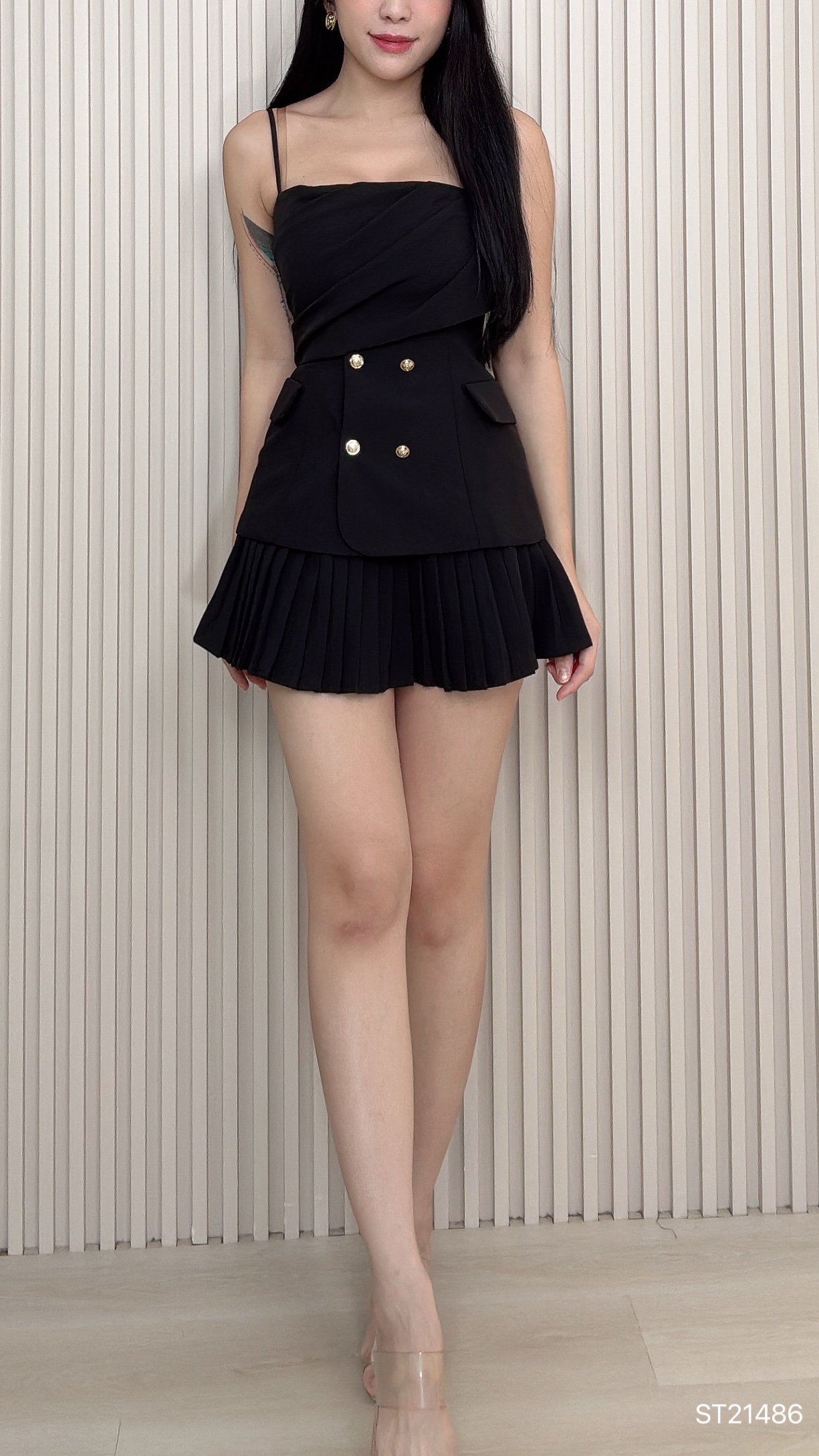 【LBP独家】时尚百搭A字高腰裙 (ST21486)