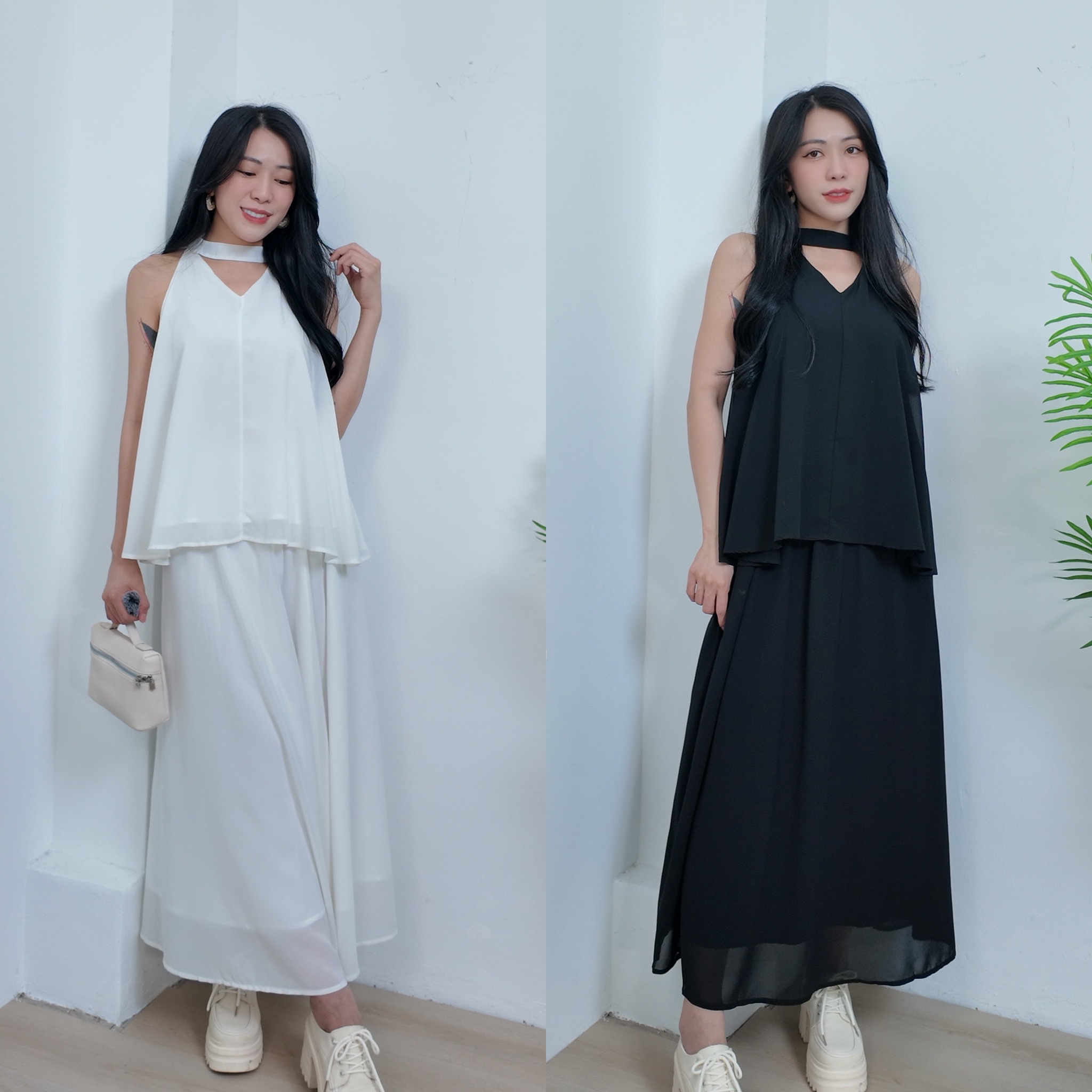 【预购PRE-ORDER】气质御姐风两件套 (S6553)