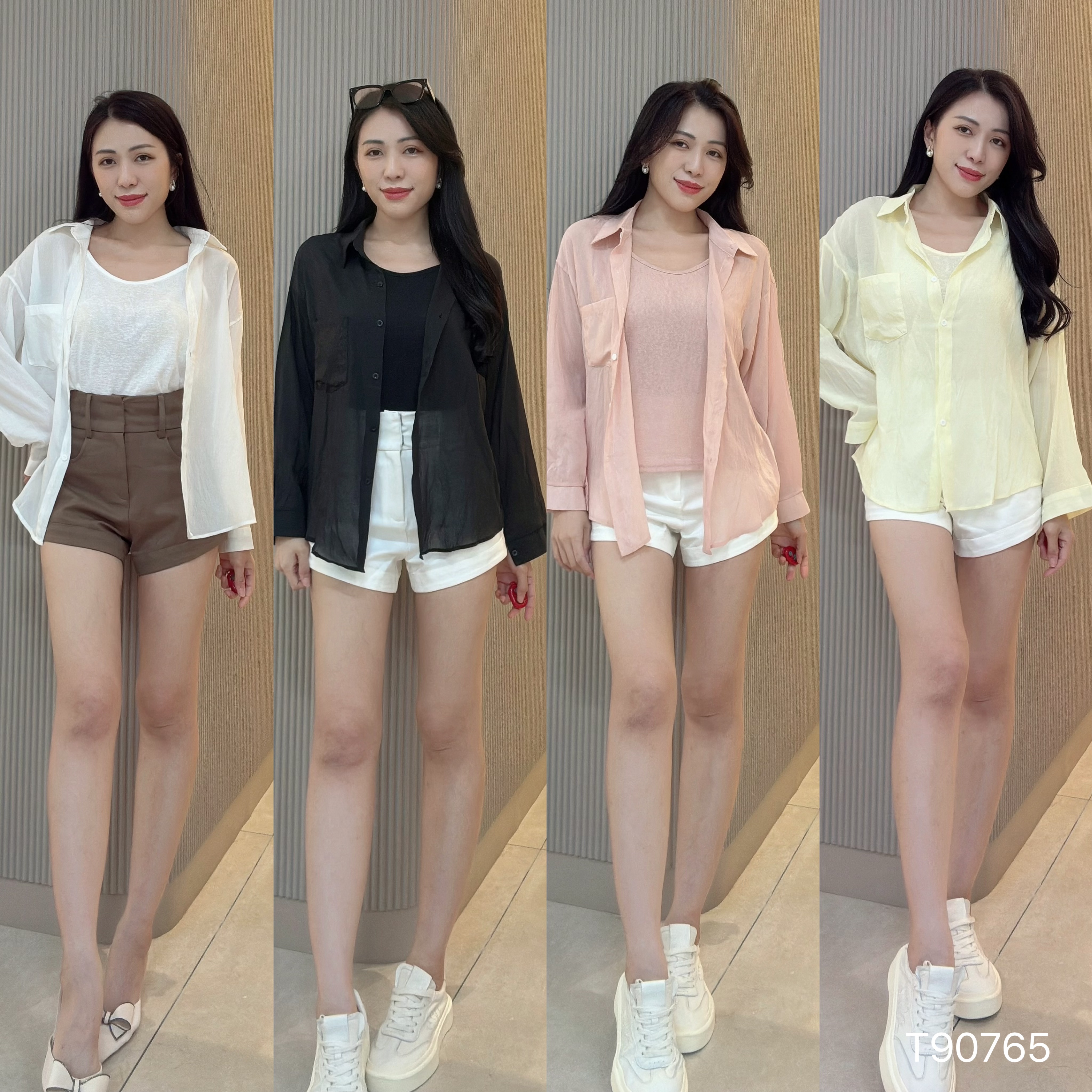 慵懒风百搭两件套 (T90765)