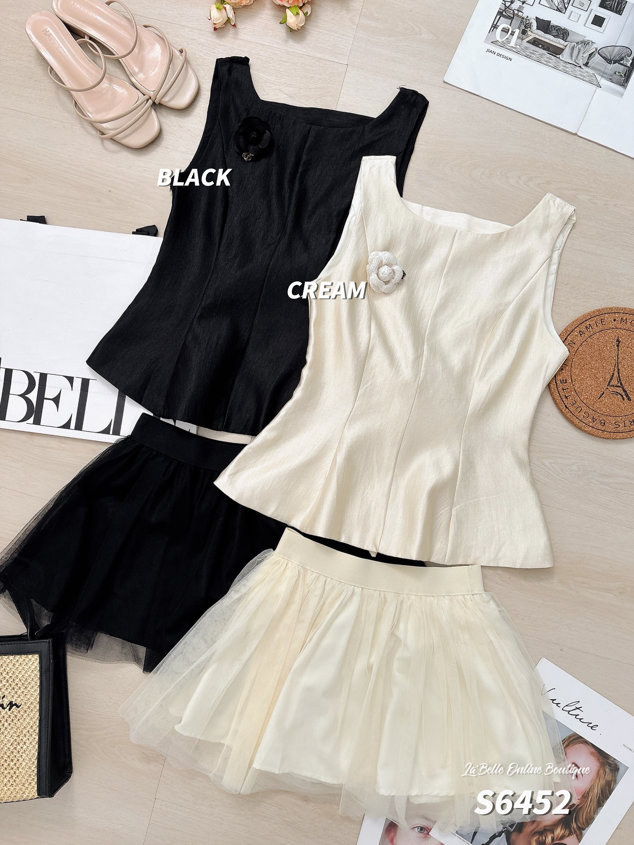 气质甜美两件套 (S6452)