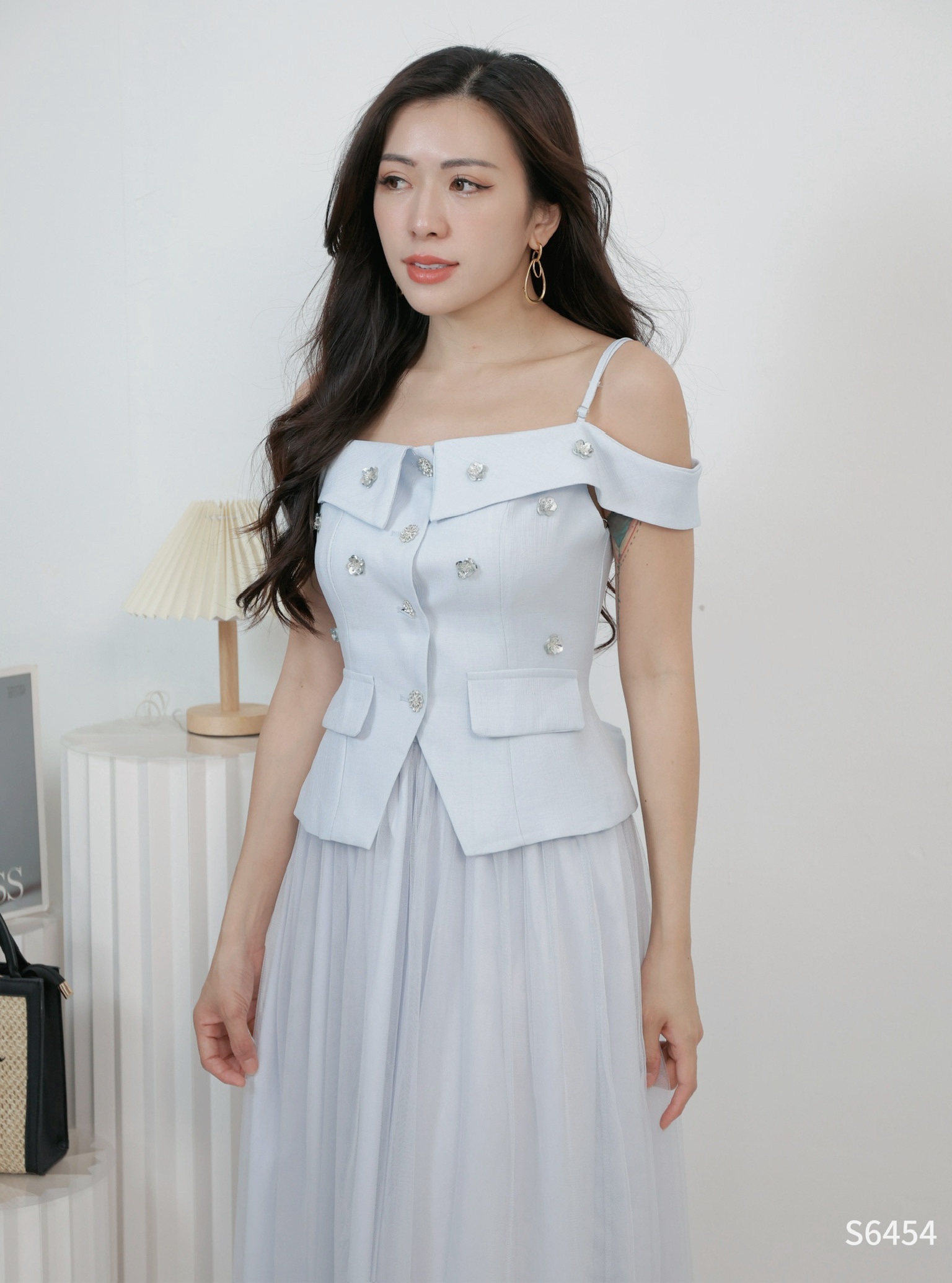 时尚轻奢两件套 (S6454)