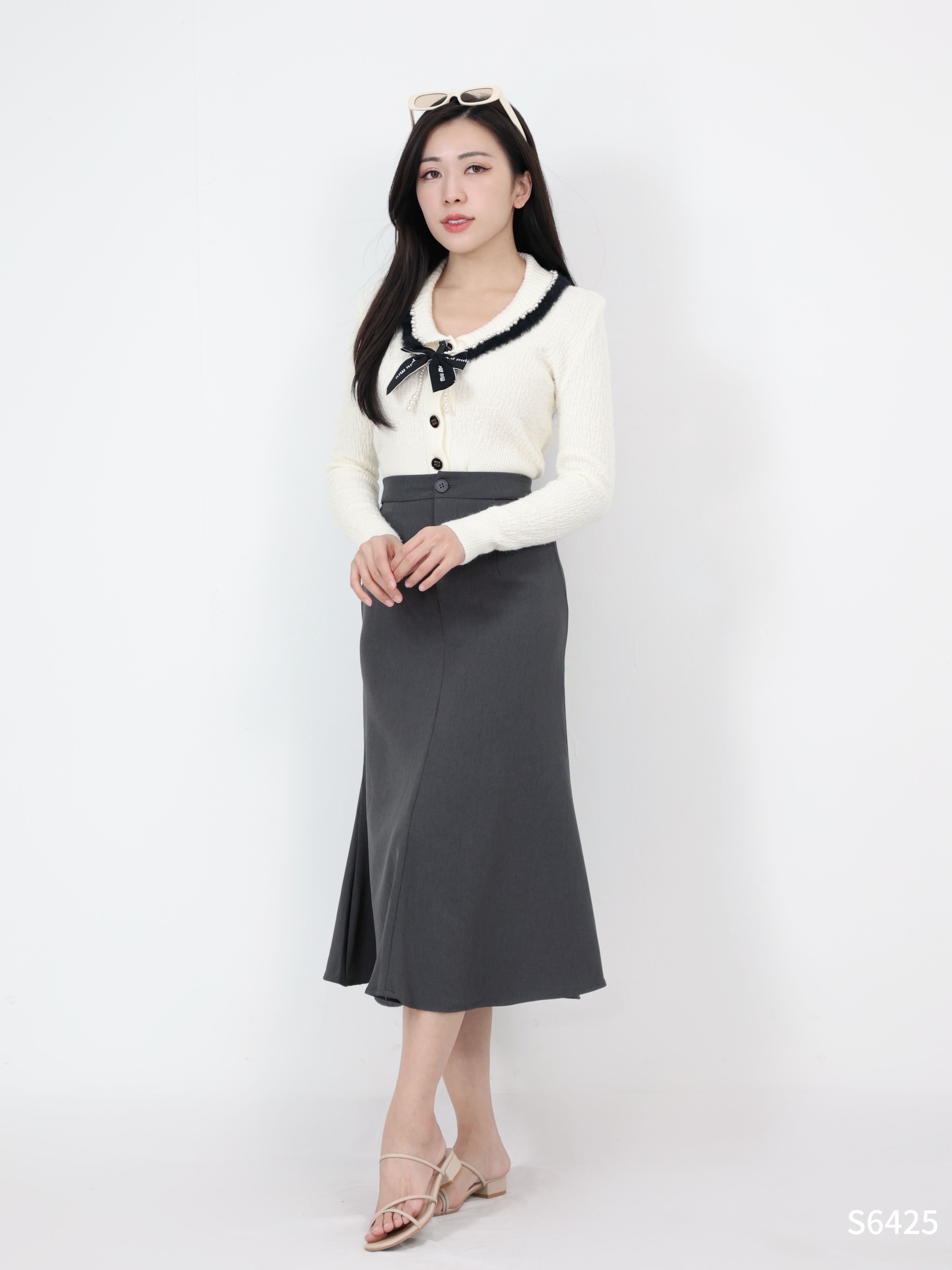 修身鱼尾设计高腰半身裙 (S6425) - 特价-La'Belle Fashion Boutique Sdn Bhd