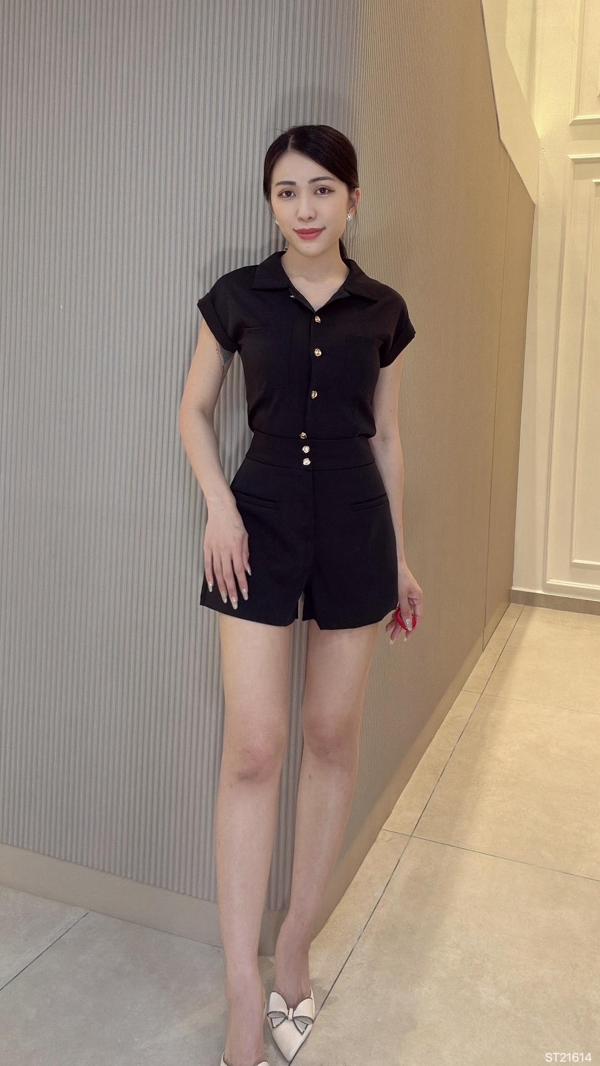 百搭纯欲风两件套 (ST21614)