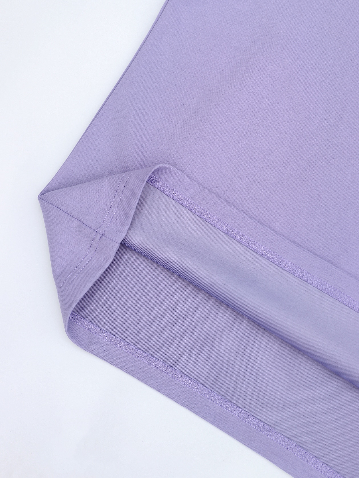 【STICKMEN】舒适圆领宽松OverSize上衣（SM100101 PURPLE）