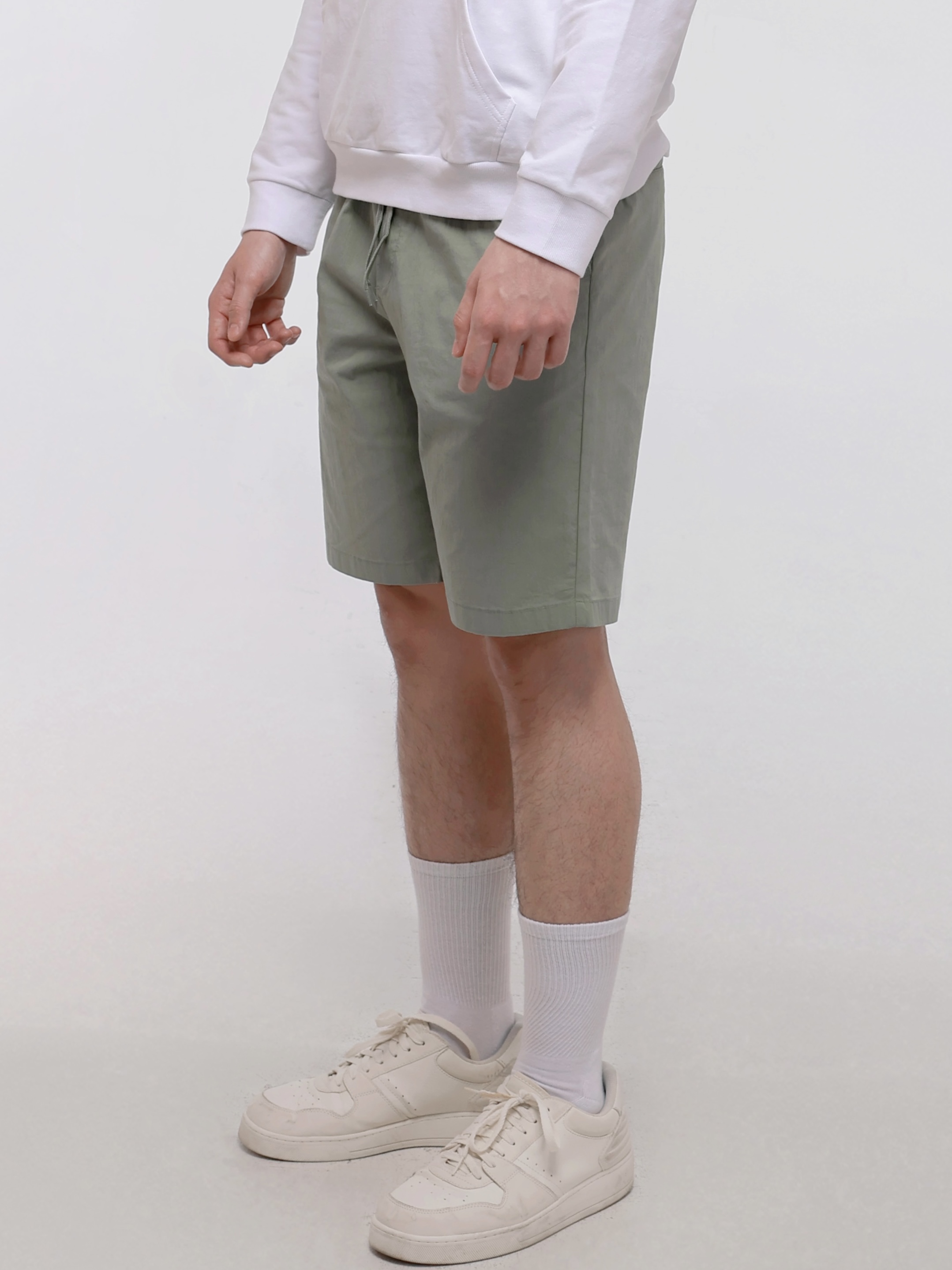 Casual Men's Short Pants with Simple Word Prints (YS30125)