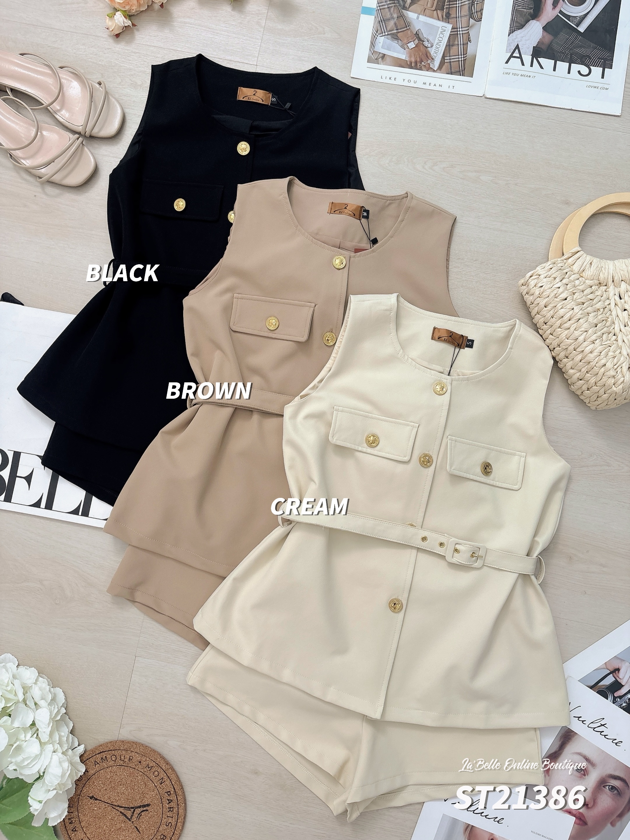 时尚气质两件套 (ST21386)