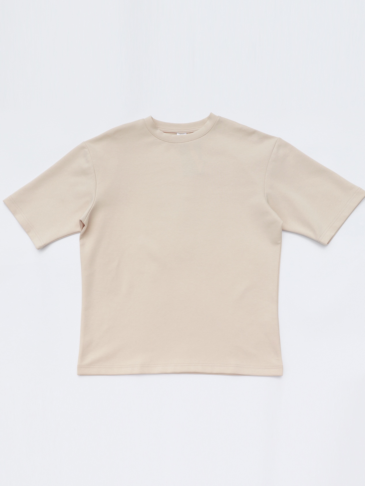 【STICKMEN】舒适圆领宽松OverSize上衣（SM100101 CREAM）