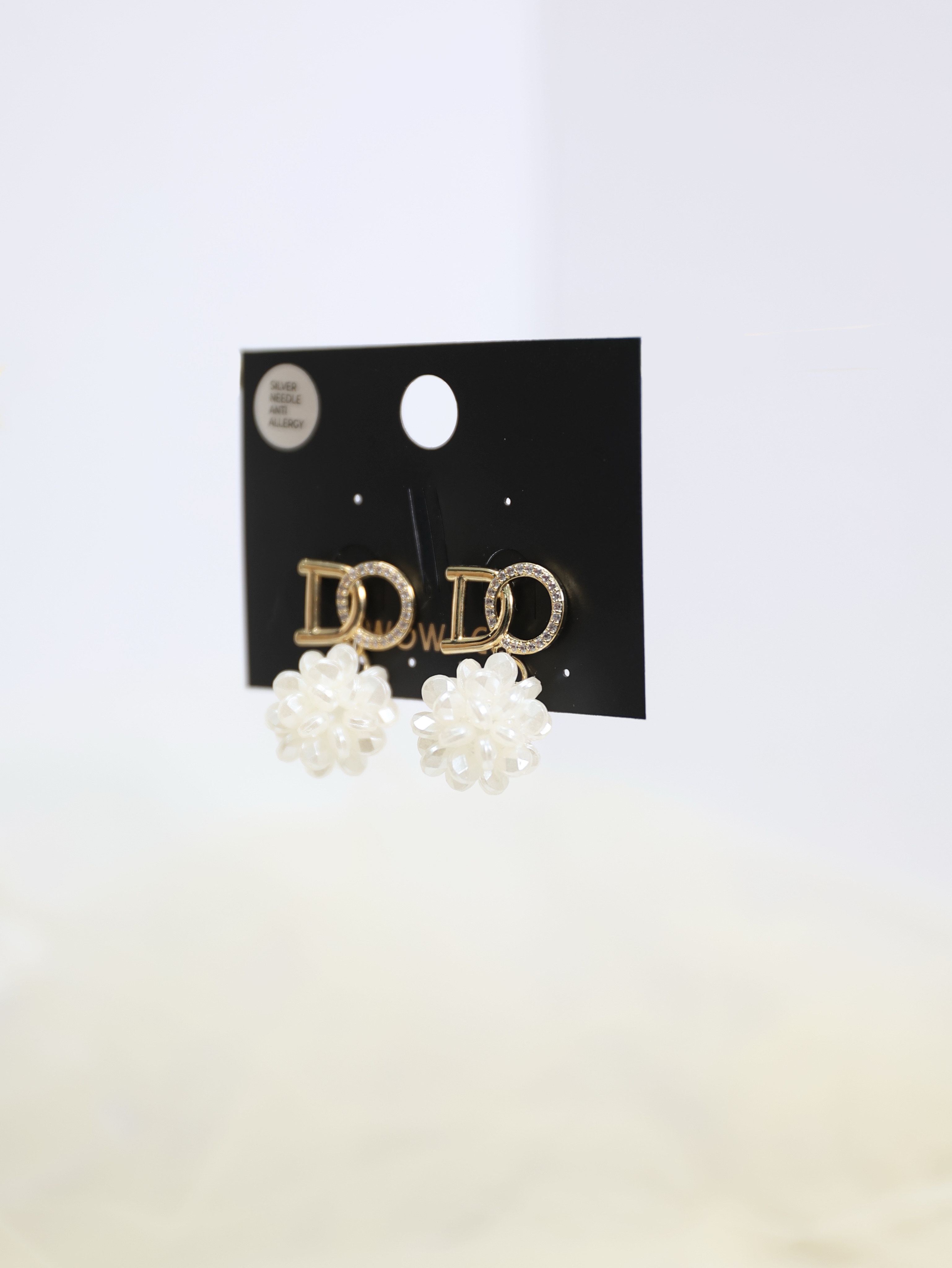 【W81903】02-Zirconia silver pin earrings-BM15-Silver pin