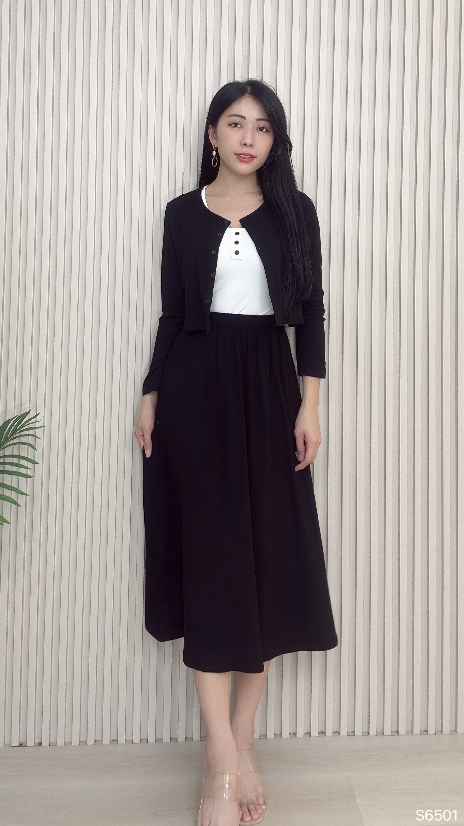 韩系温柔风三件套 (S6501)