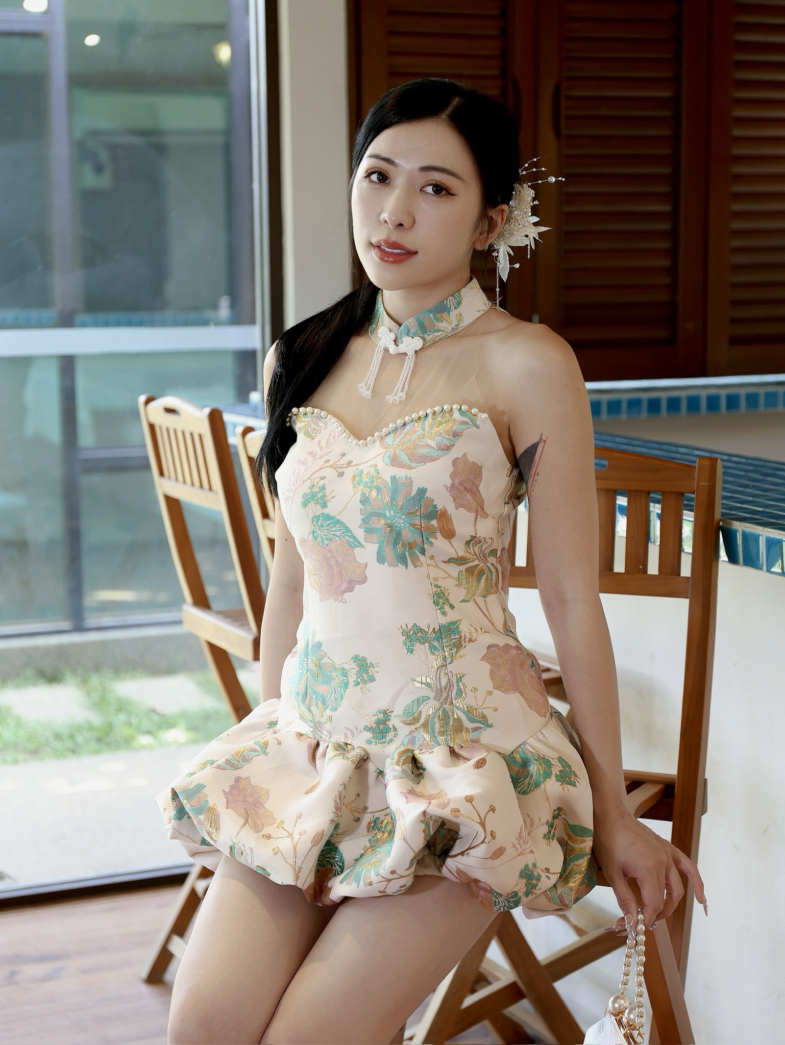 【预购PRE-ORDER】【LBP 独家新年系列】改良版国风旗袍两件套 (ST21553)