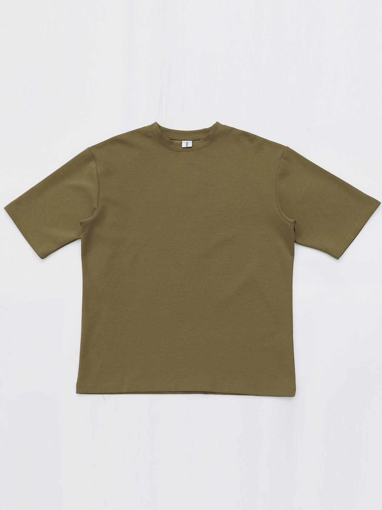 【STICKMEN】舒适圆领宽松OverSize上衣（SM100101 OLIVE）