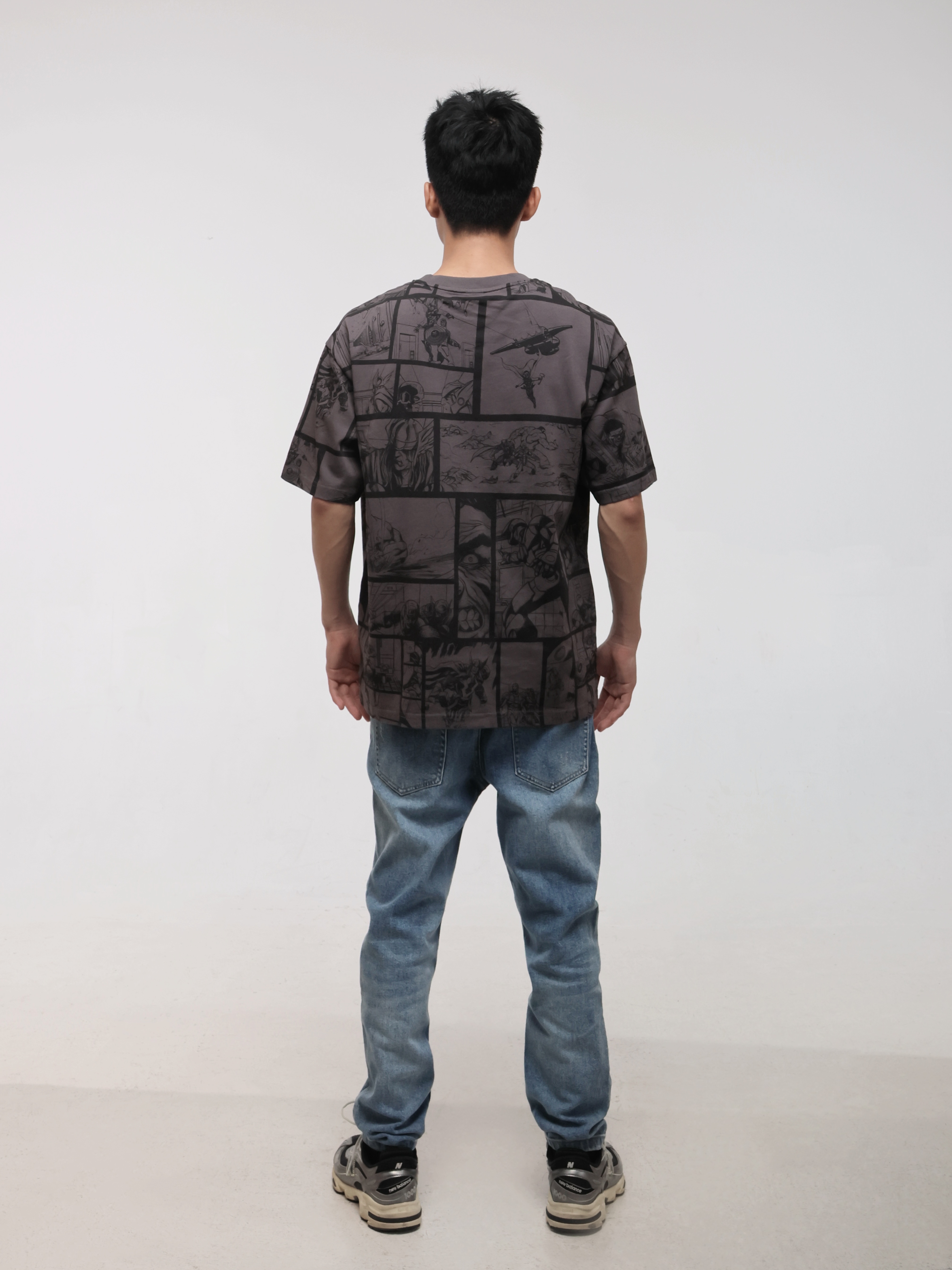 Marvel Comic Men's Knitted T-Shirt (YS30149)