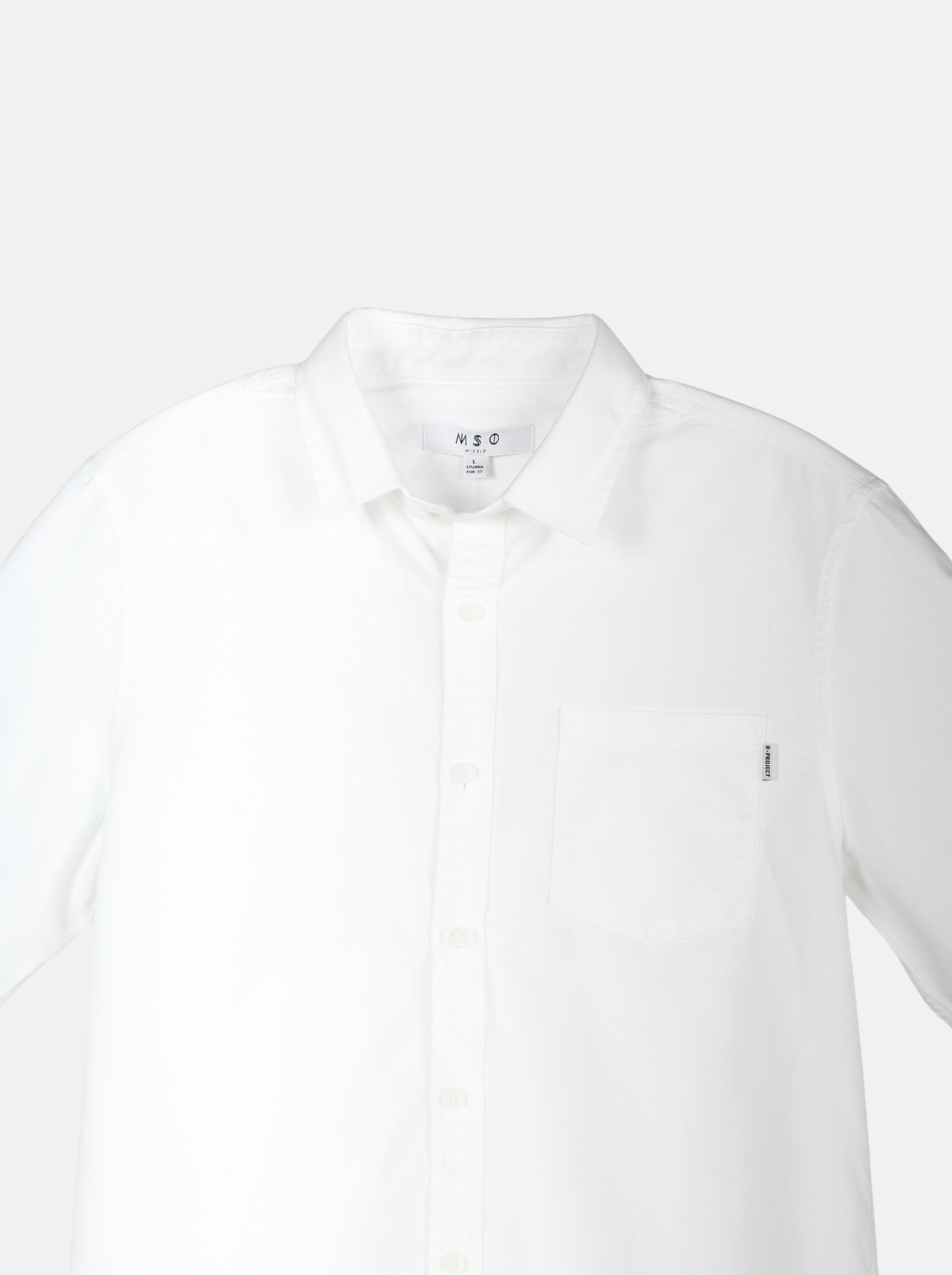 Men's Solid Colour One Side Pocket Button-up Shirt  (YS30128)