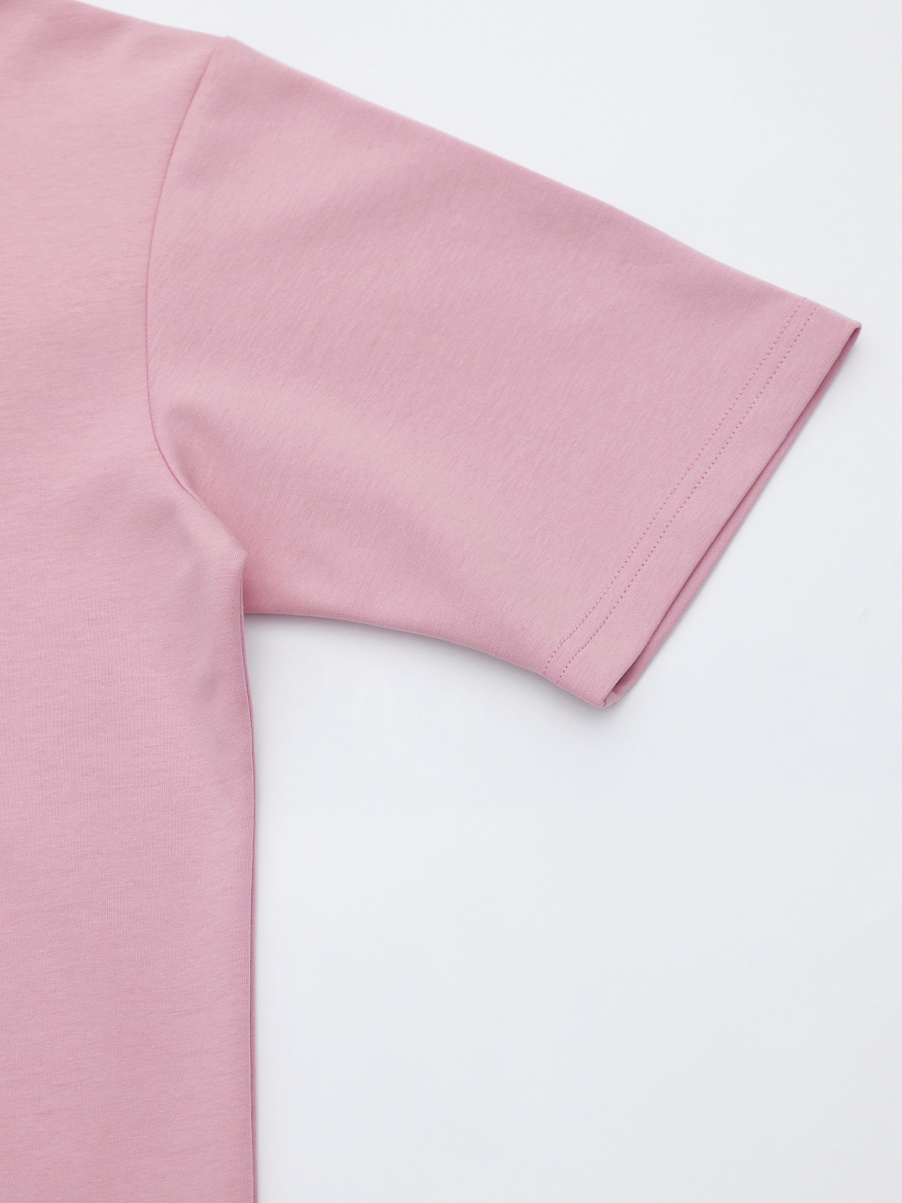 【STICKMEN】舒适圆领宽松OverSize上衣（SM100101 PINK）