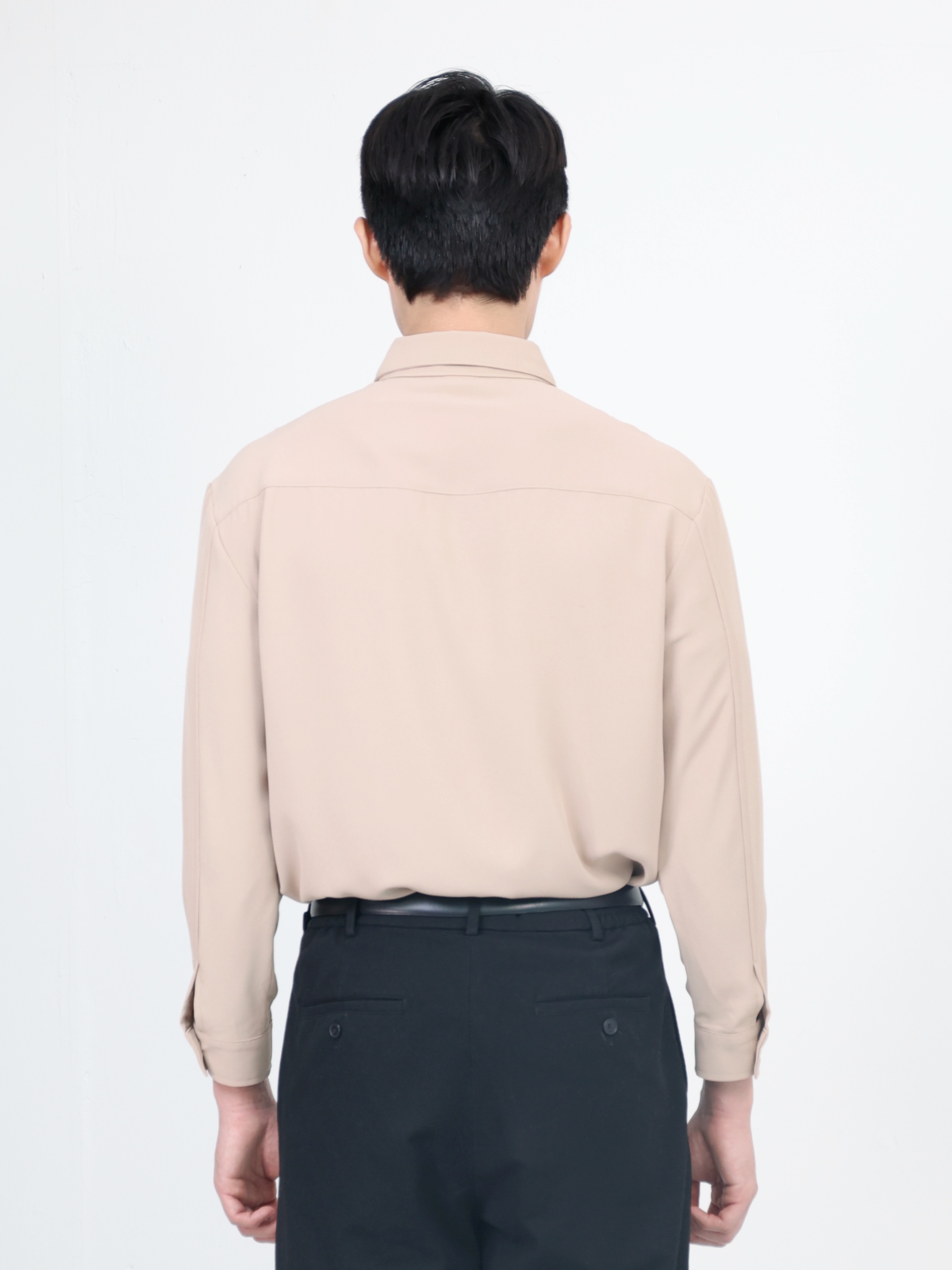 【STICKMEN】Elite 高级感纯色透气长袖上衣 (SM100102 BROWN)-La'Belle Fashion Boutique Sdn Bhd