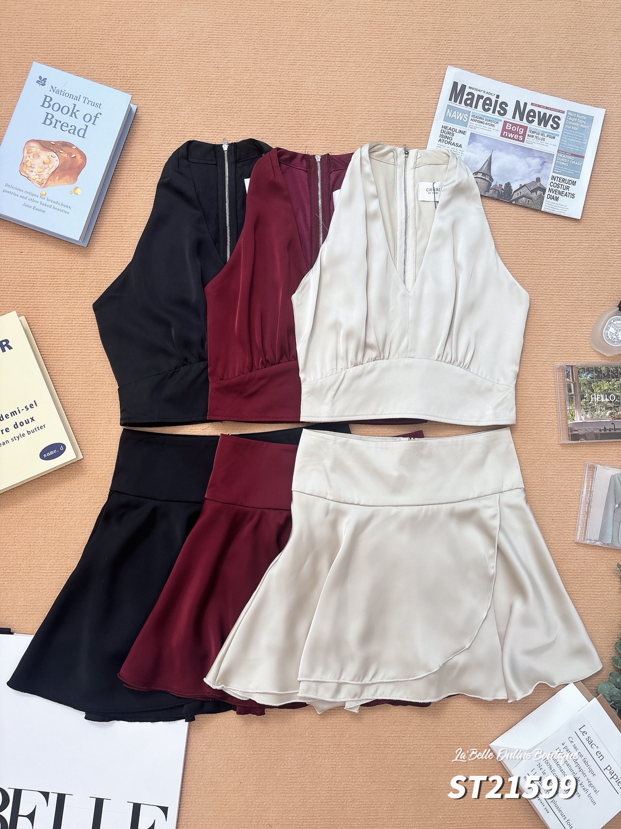 高级感御姐两件套 (ST21599)