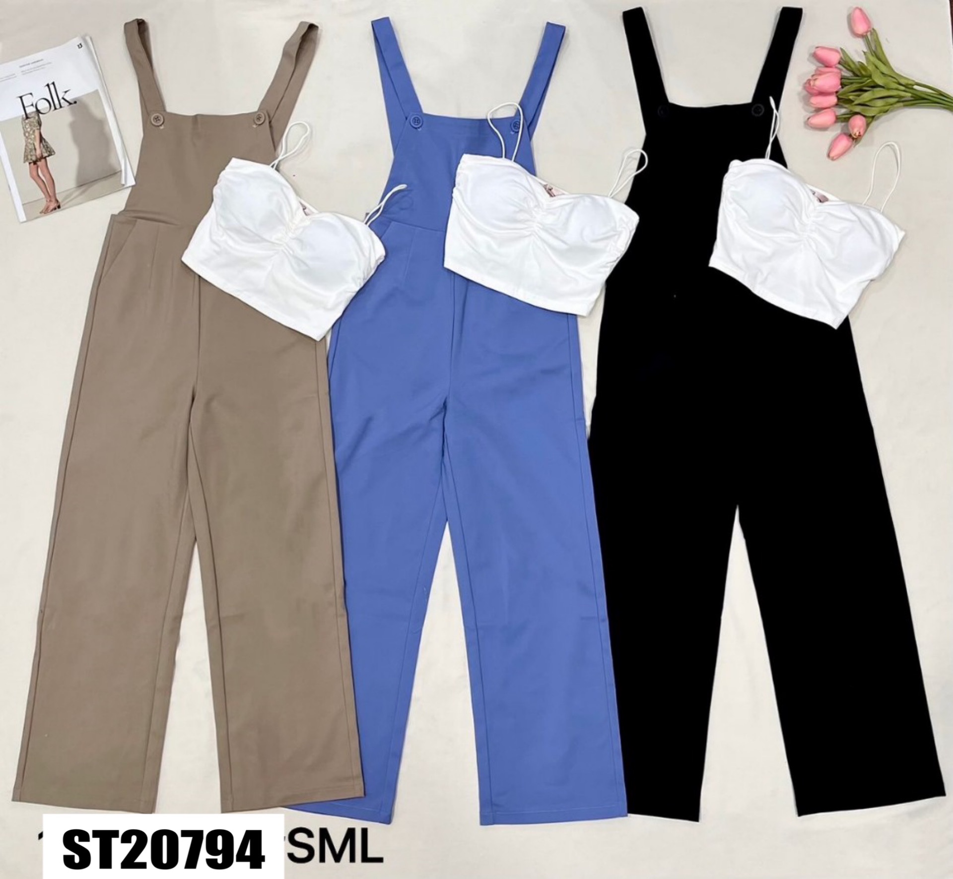 俏皮辣妹风两件套 (ST20794)