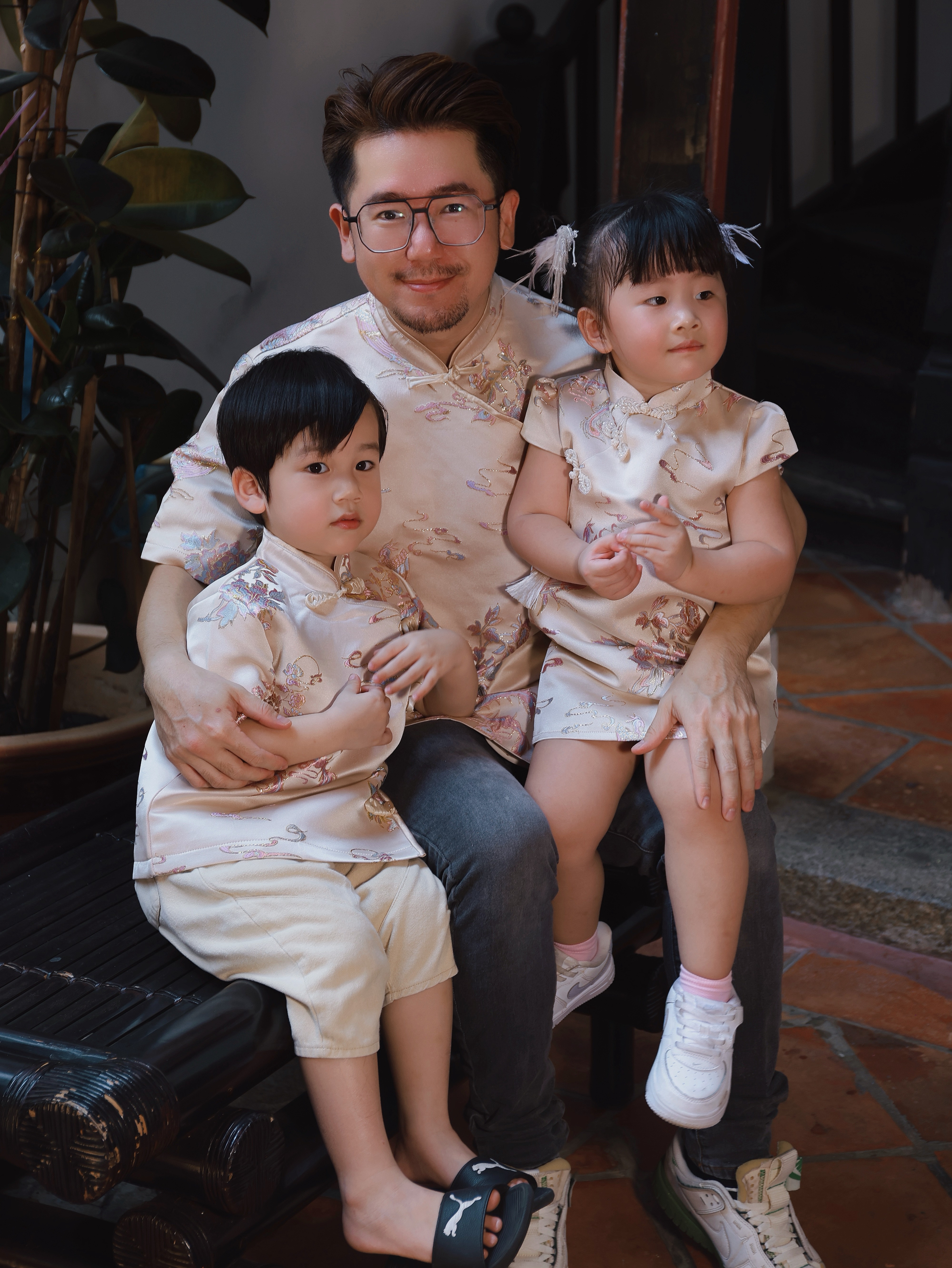 【LBP亲子系列-男童款】独特改良版唐装上衣 (F70137)