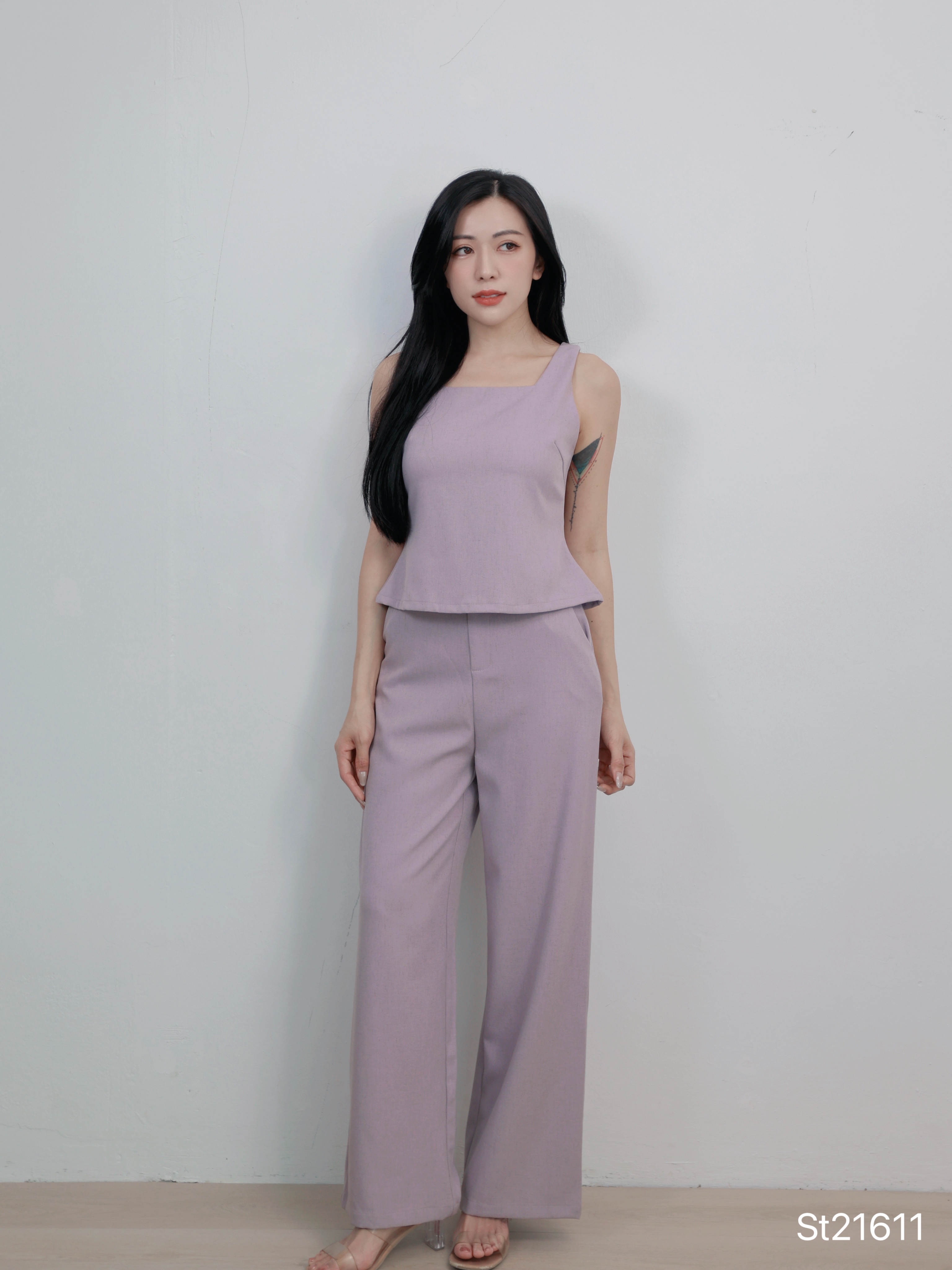 美式简约气质两件套 (ST21611)