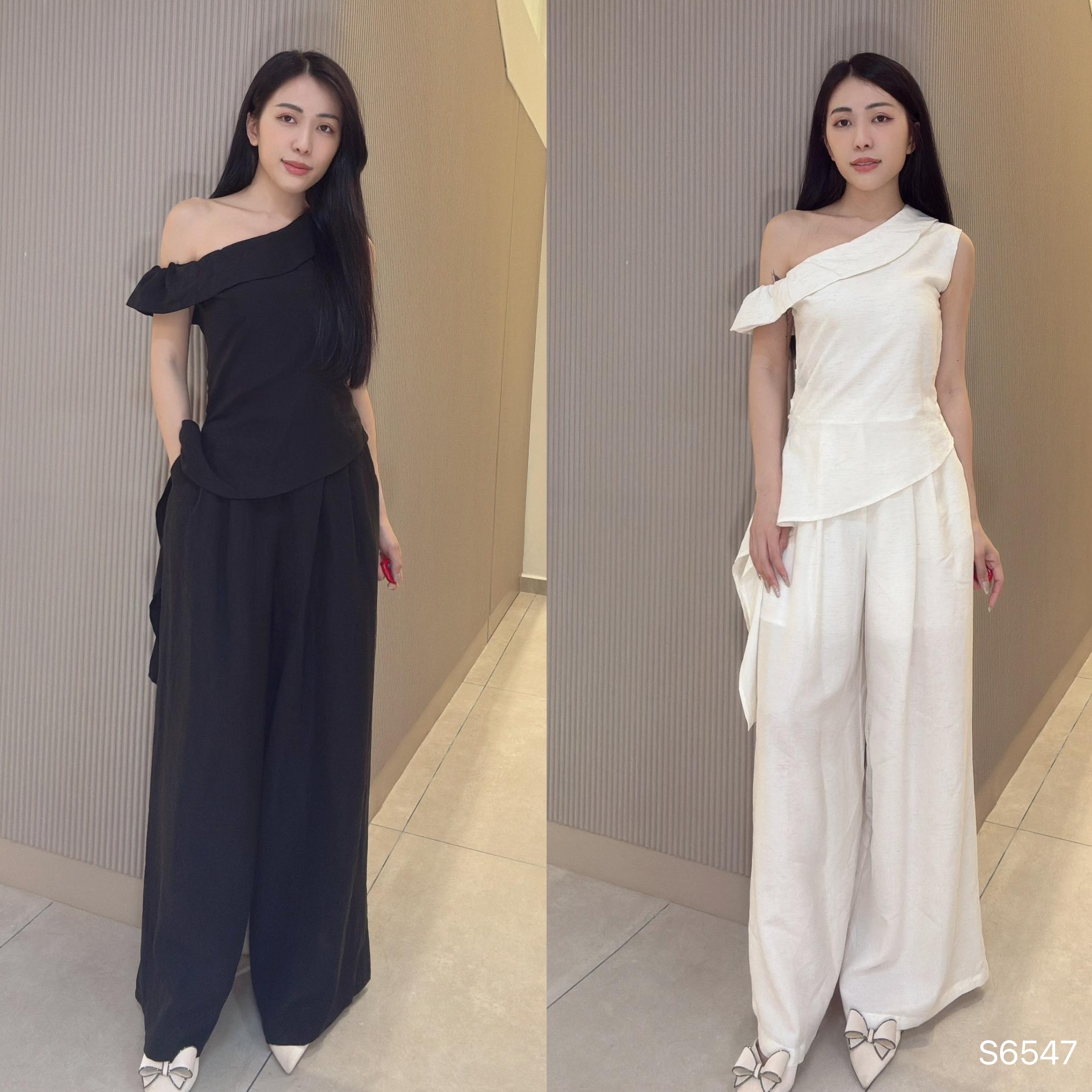 法式慵懒风两件套 (S6547)