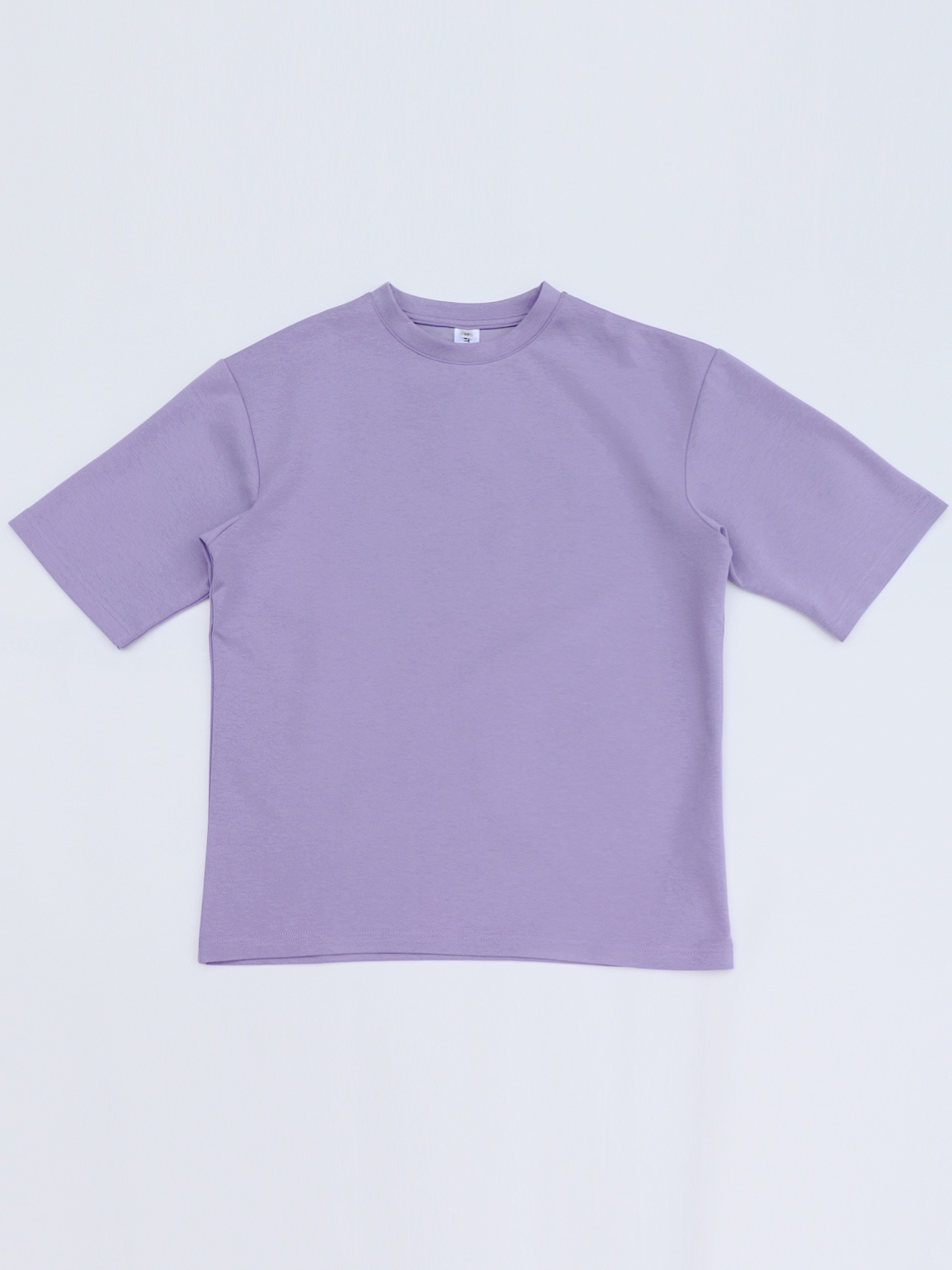 【STICKMEN】舒适圆领宽松OverSize上衣（SM100101 PURPLE）