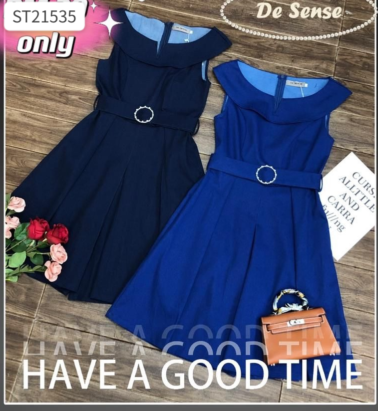 气质小V铁宽领设计七分连身裤 (ST21535)