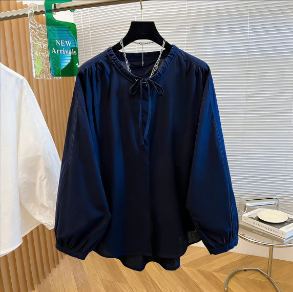 寬鬆休閒慵懶風高端苧麻薄款防曬襯衫