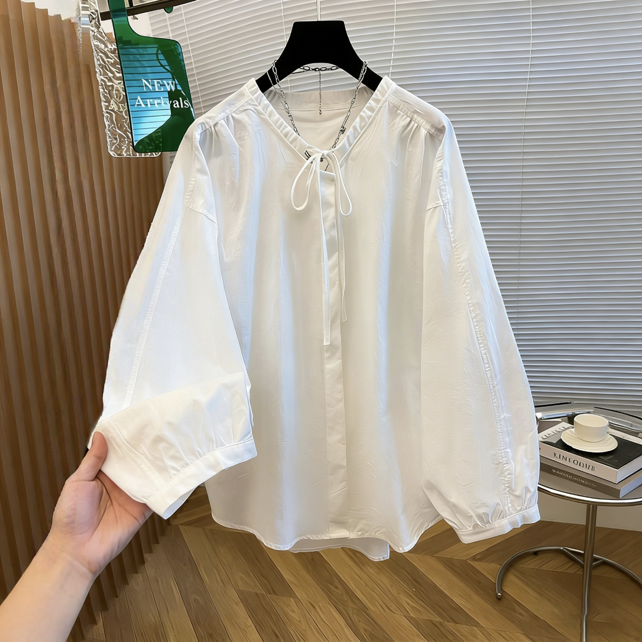 寬鬆休閒慵懶風高端苧麻薄款防曬襯衫