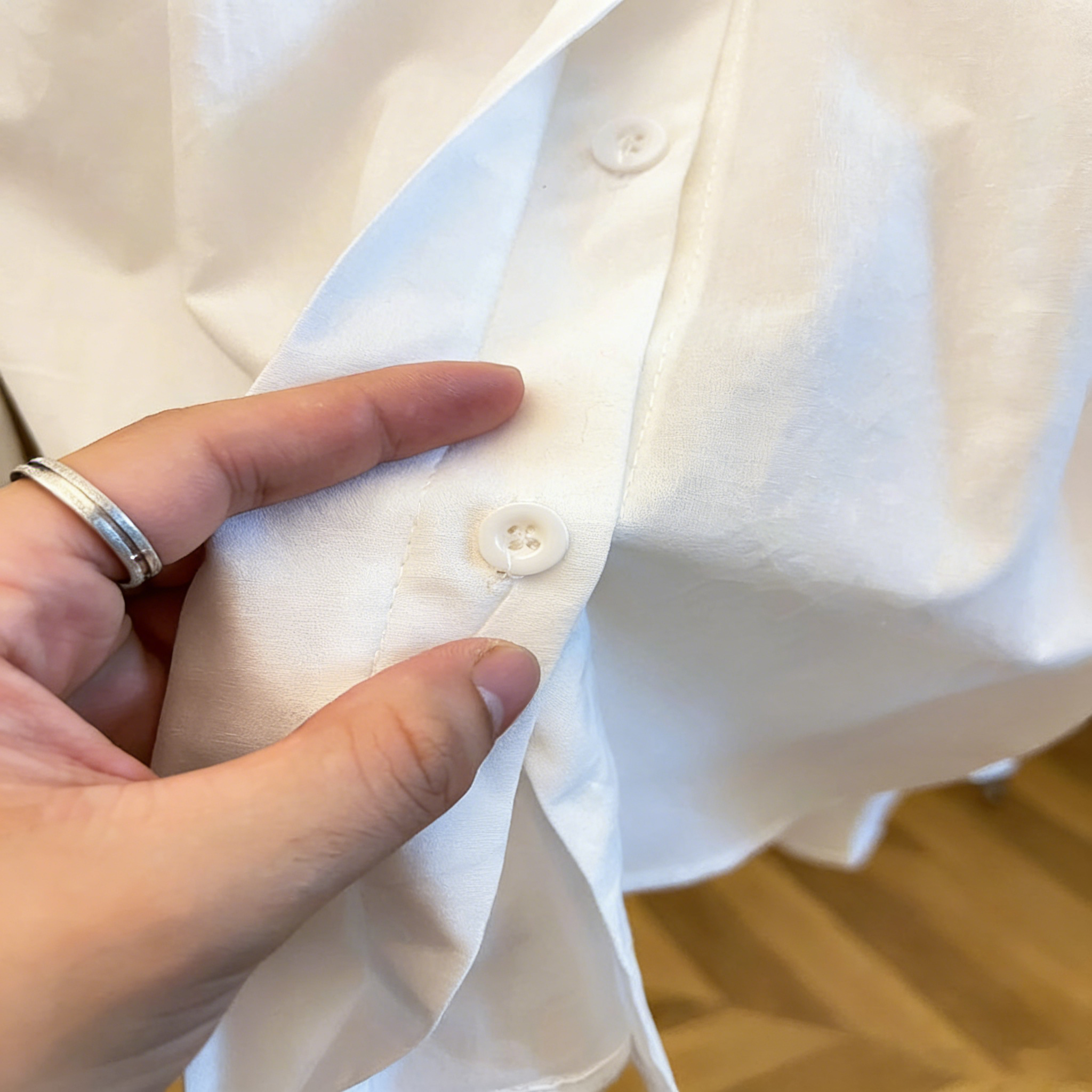 寬鬆休閒慵懶風高端苧麻薄款防曬襯衫