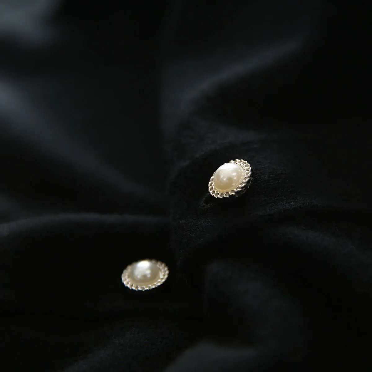 圓領釘珠時尚寬鬆顯瘦百搭氣質針織開衫