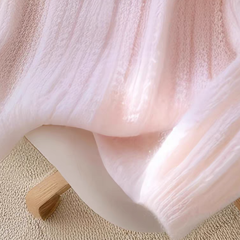 慵懶高級感法式小香風獨特超好看針織粉色毛衣