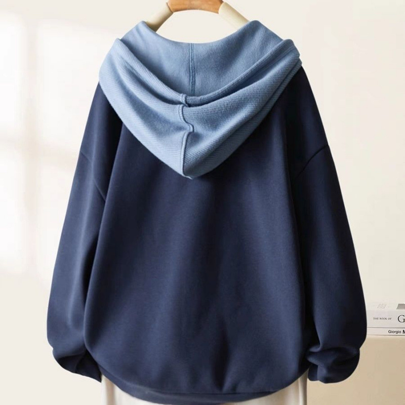 假兩件新款爆款加厚春秋休閒衛衣