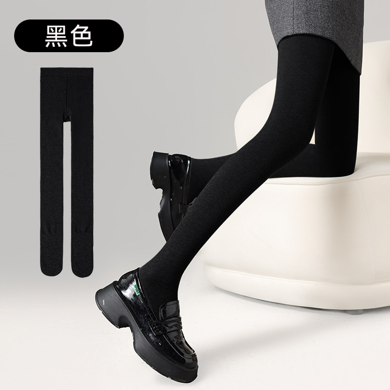 波點打底褲外穿加厚豎條紋壓力瘦腿連褲襪