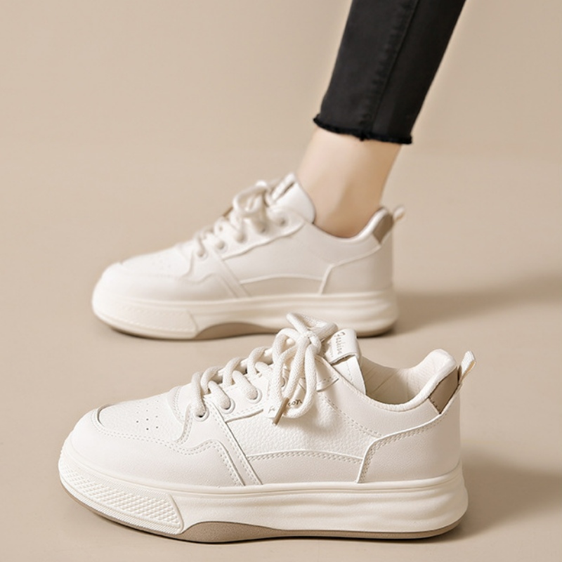 透氣百搭ins韓版厚底運動休閒板鞋小白鞋