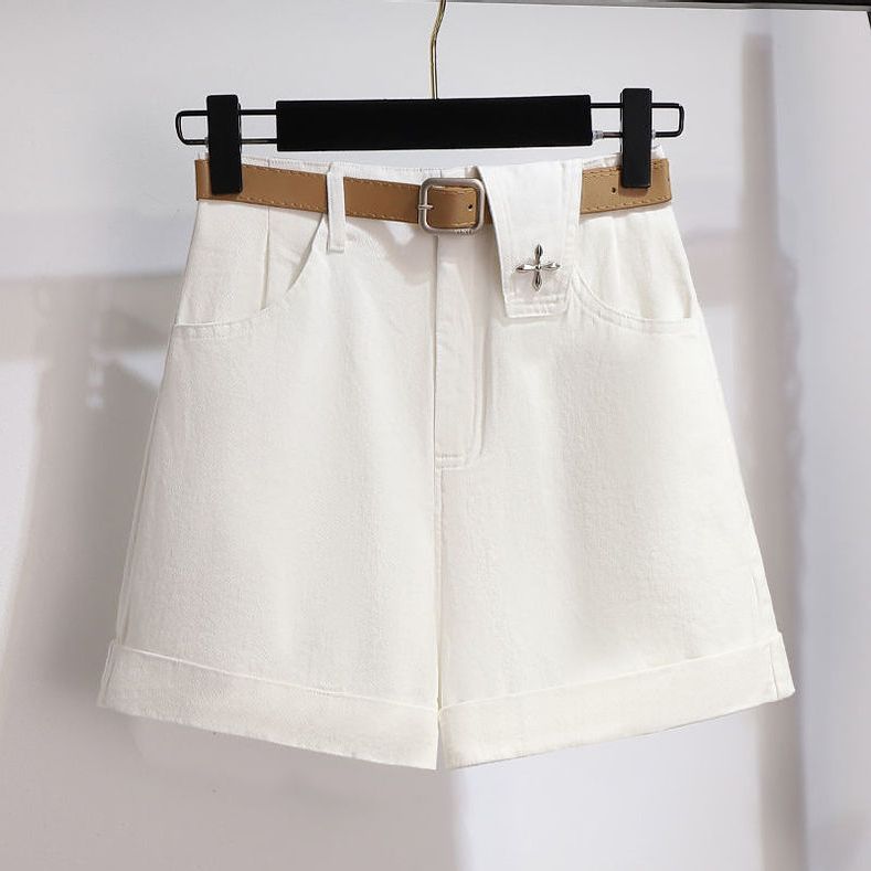 【單件/套裝】雪紡襯衫內搭吊帶牛仔短褲三件套裝